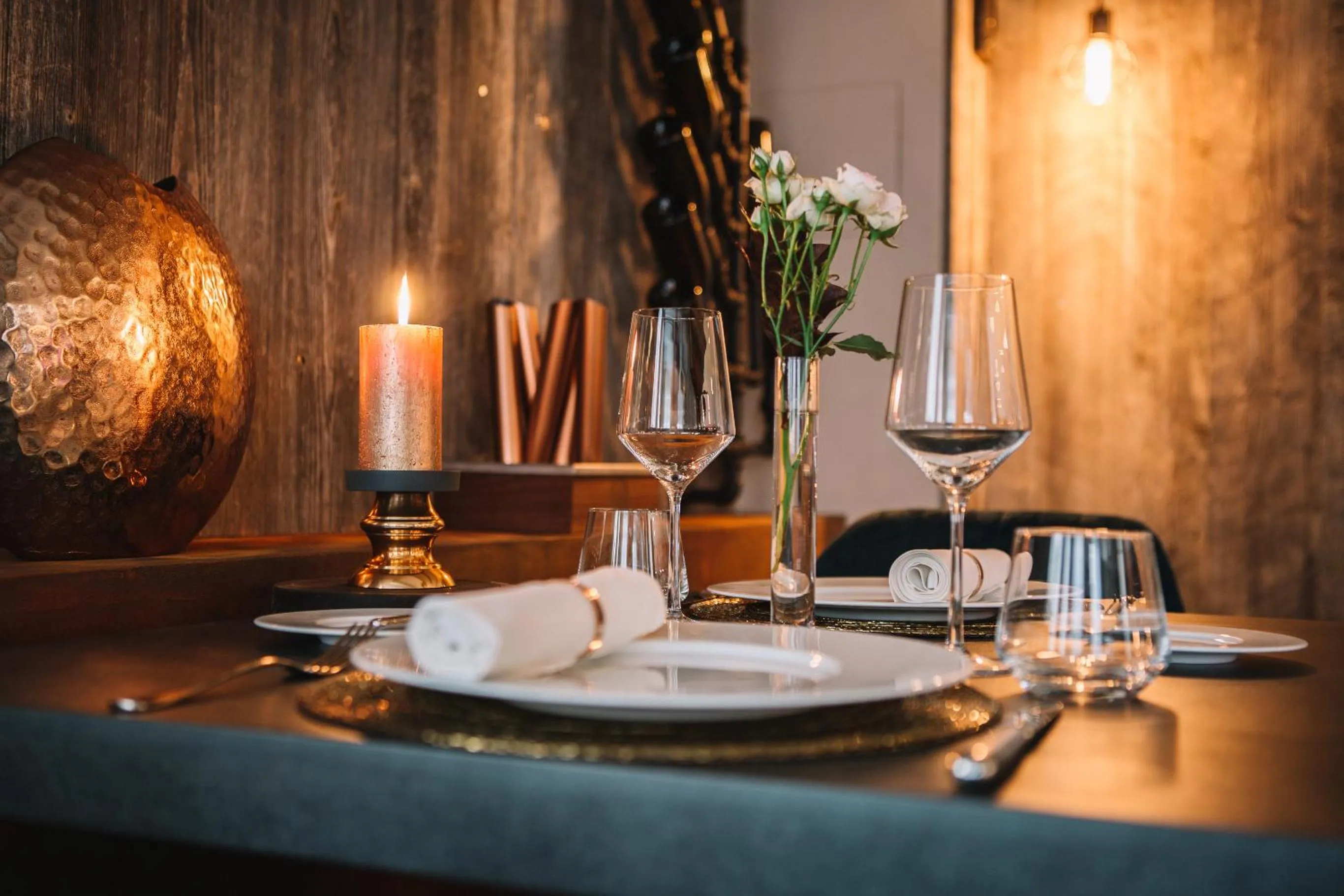 Food and drinks in Boutique Hotel Pfauen