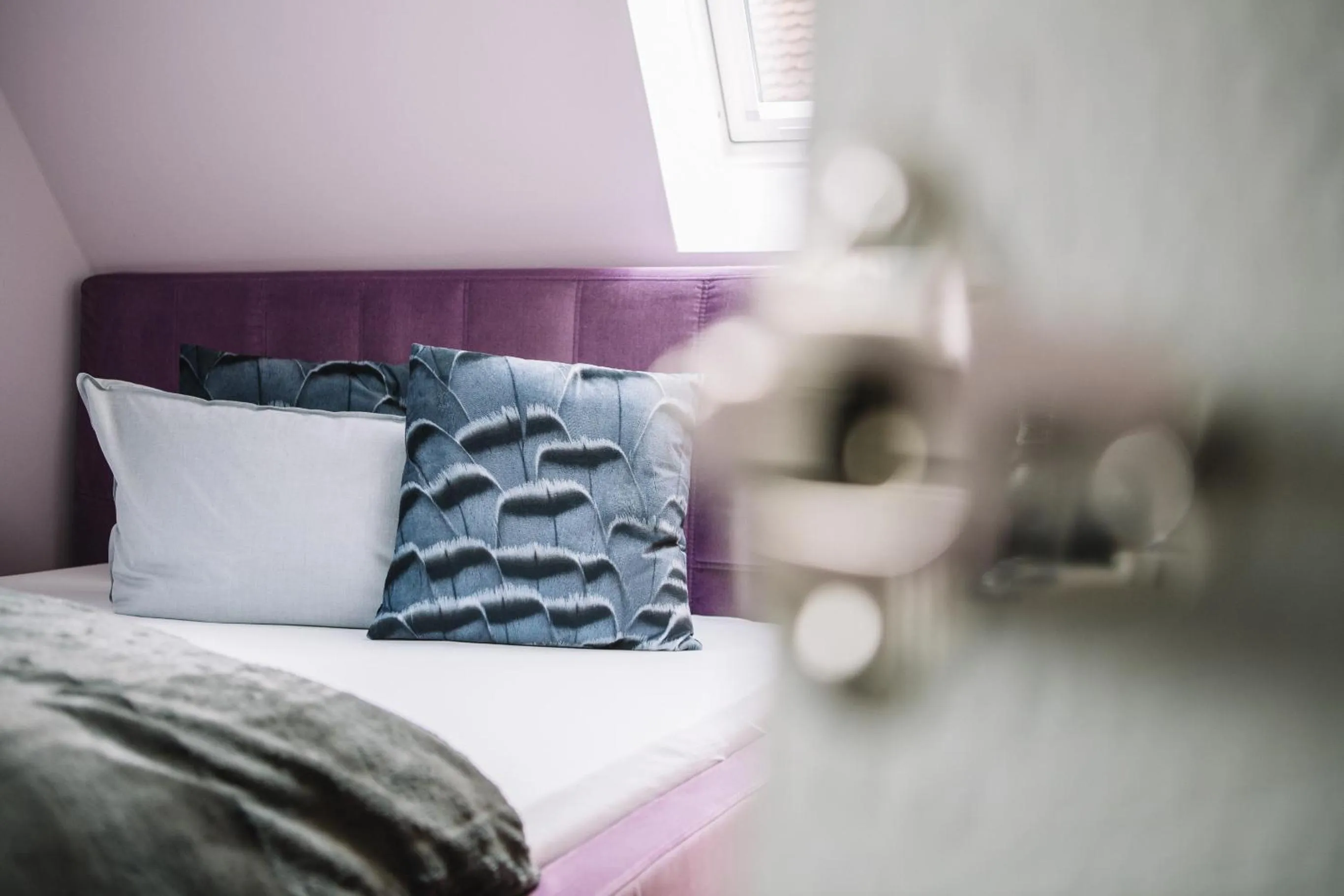 Photo of the whole room, Bed in Boutique Hotel Pfauen