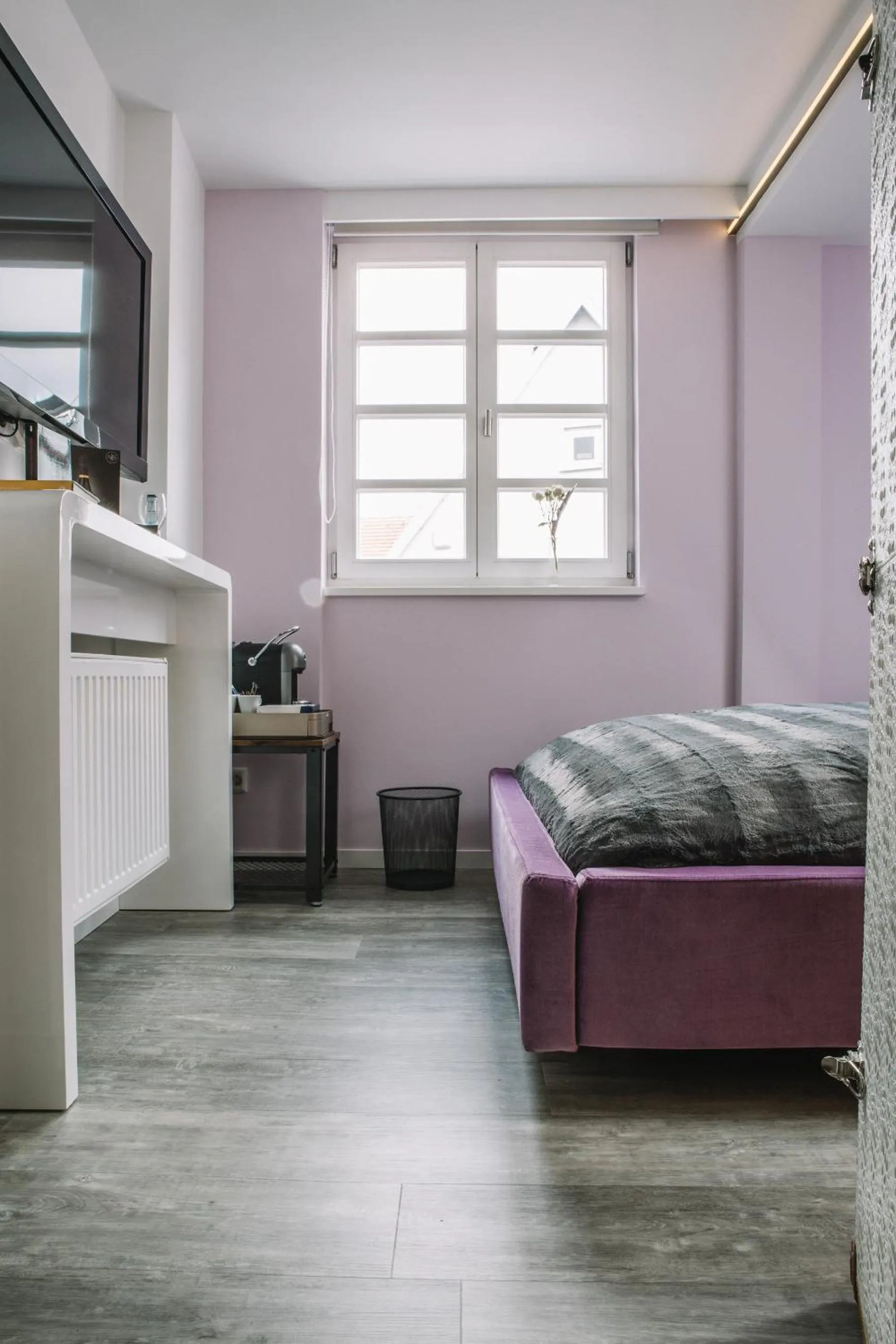 Photo of the whole room, Bed in Boutique Hotel Pfauen