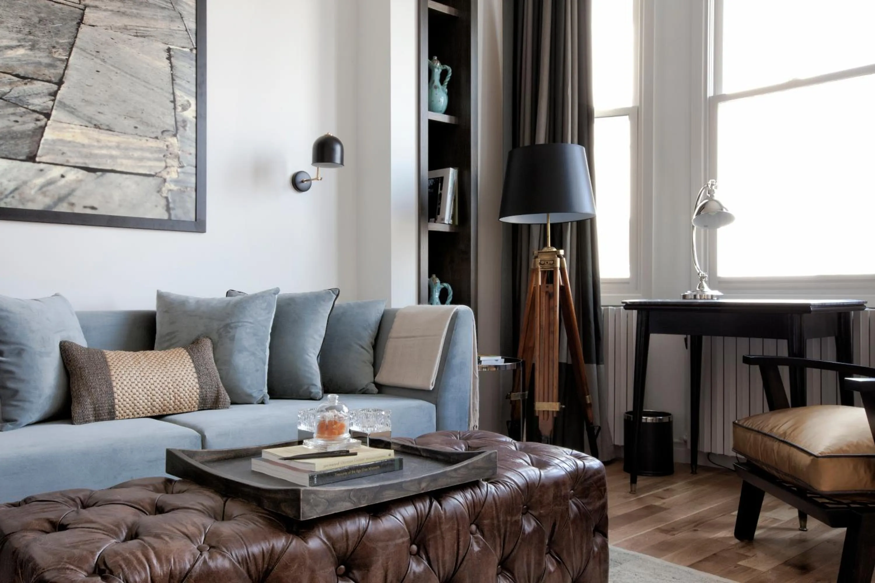 Seating area in Urban Suites