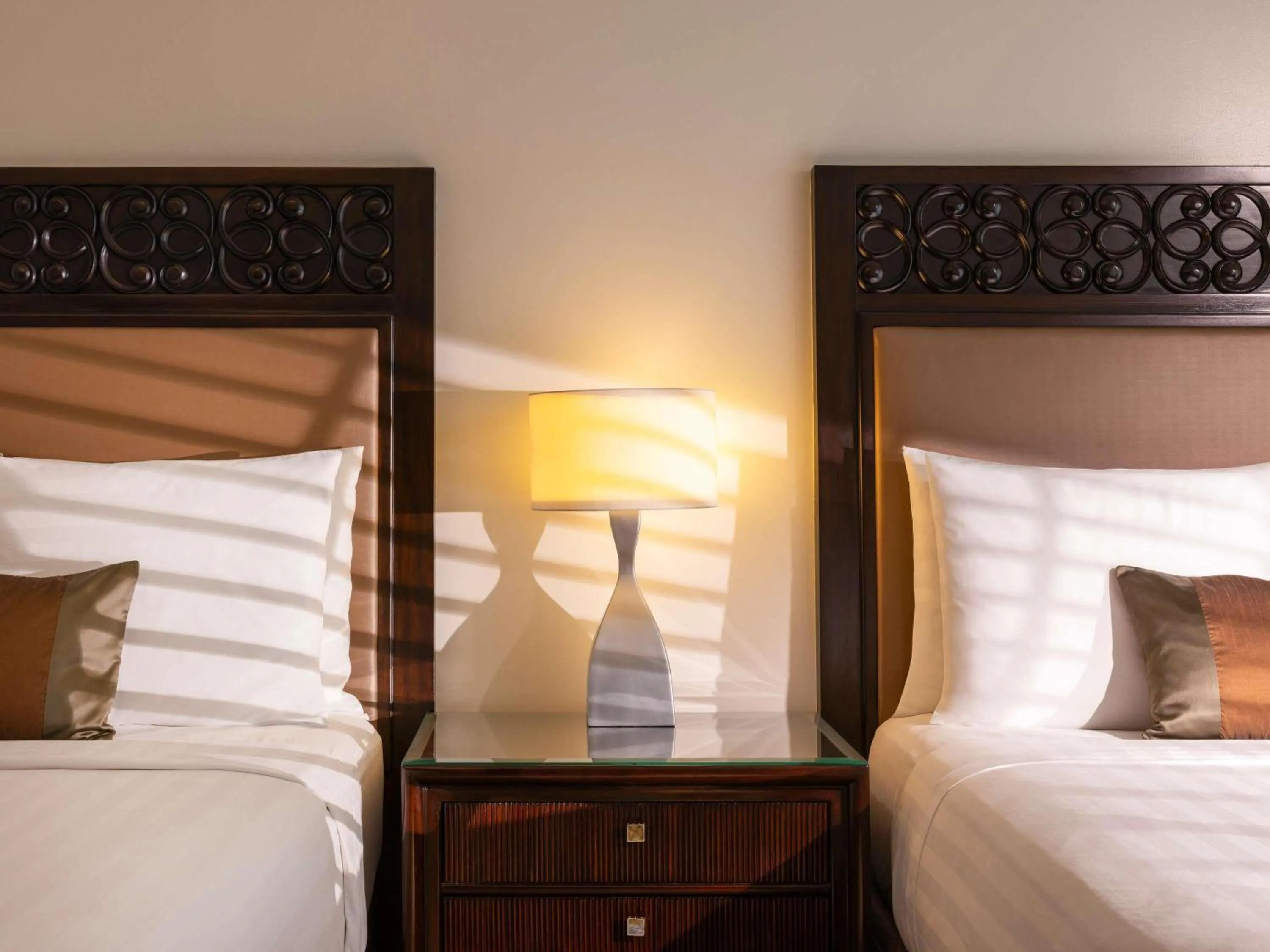 Bedroom, Bed in Fairmont Makati