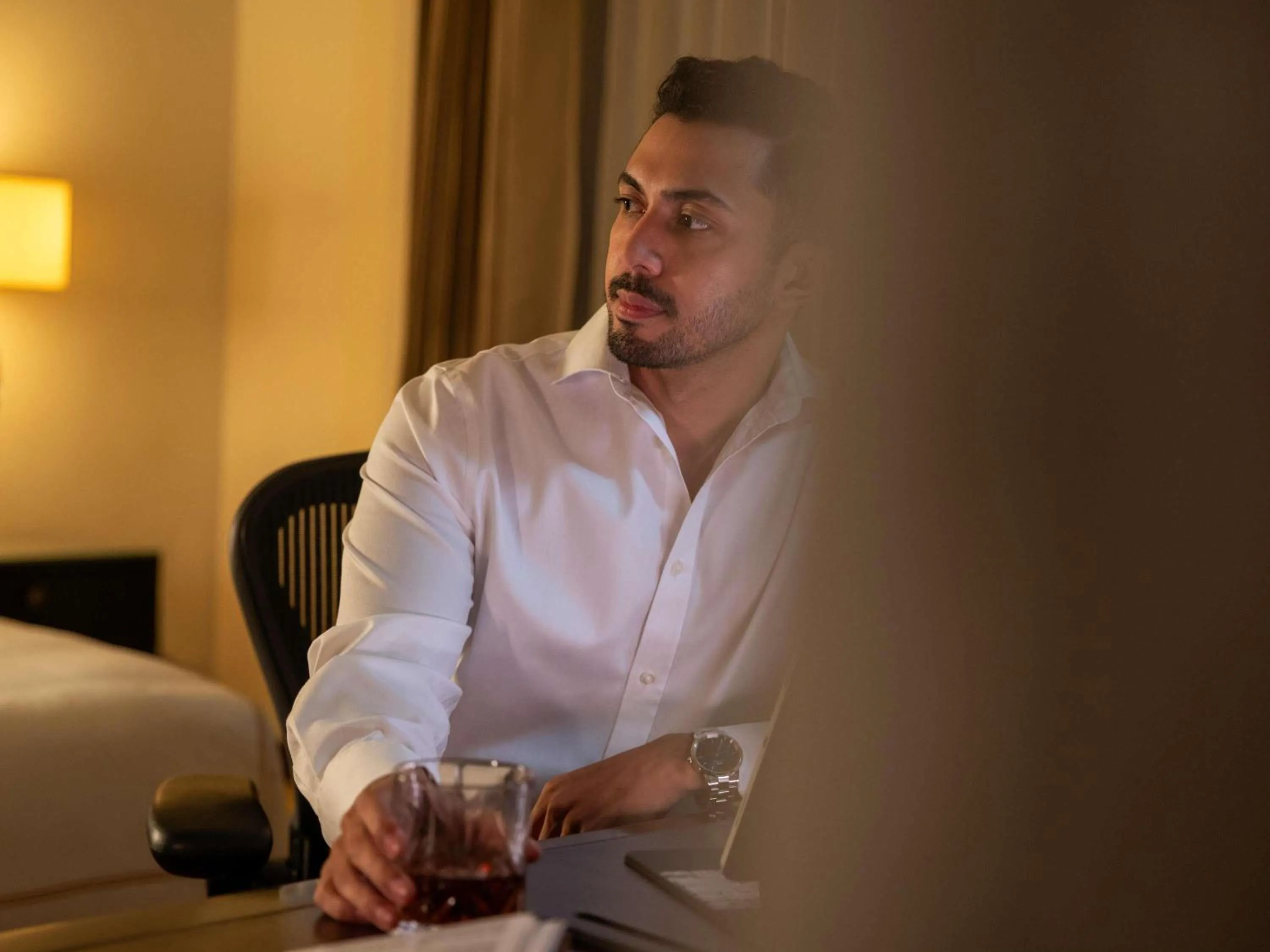 Bedroom in Fairmont Makati