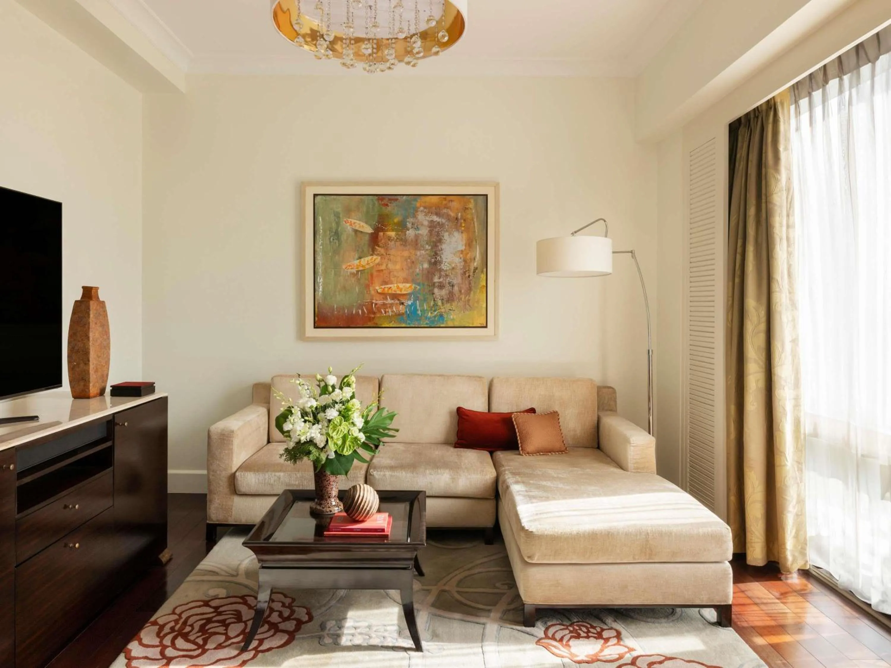 Bedroom in Raffles Makati