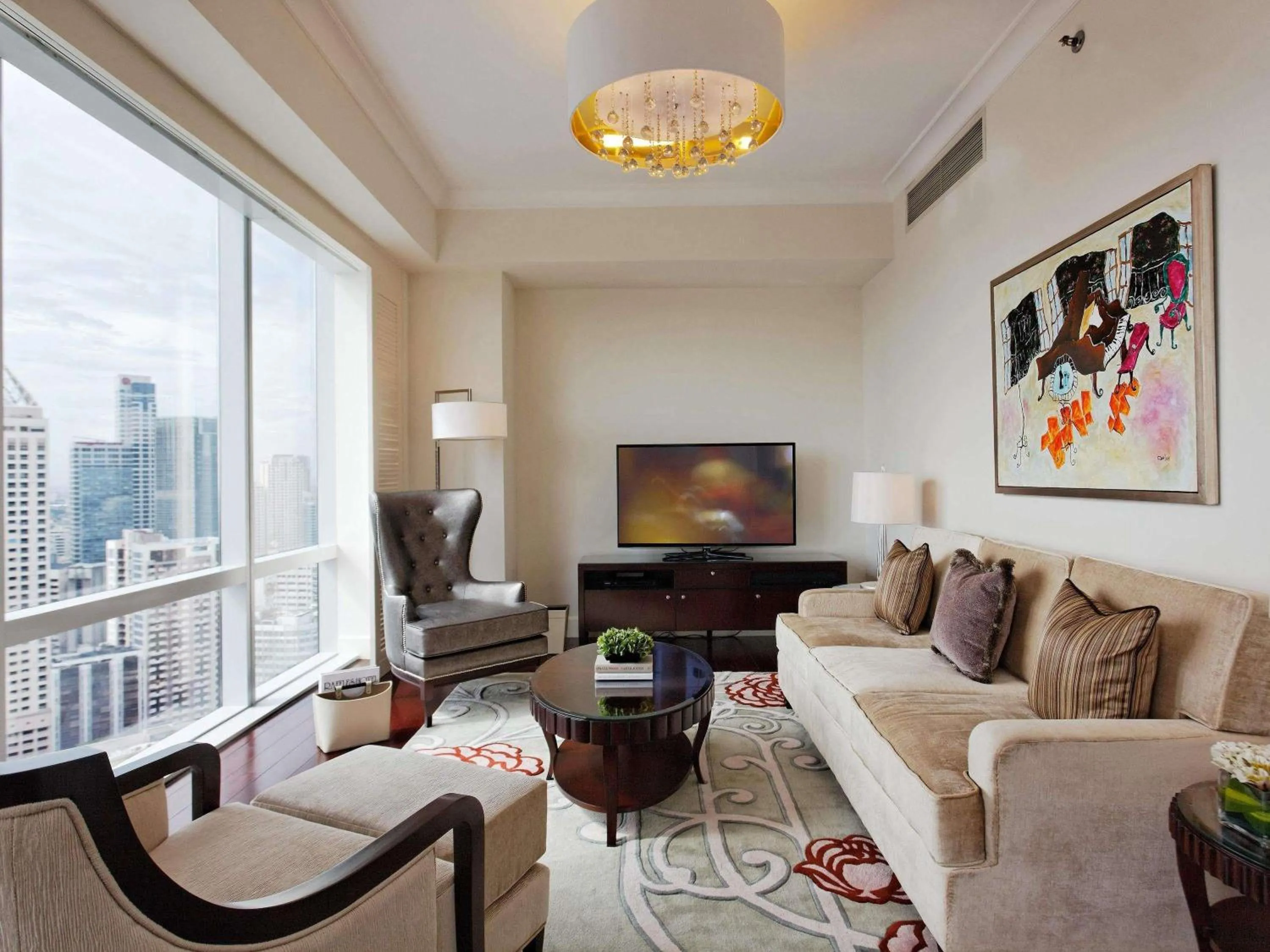 Bedroom in Raffles Makati