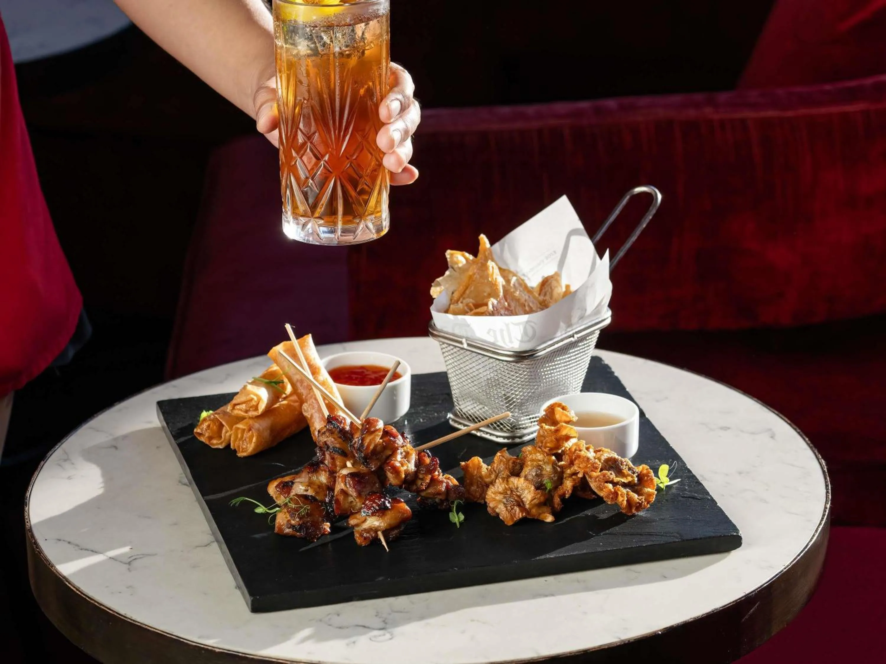 Lounge or bar in Raffles Makati