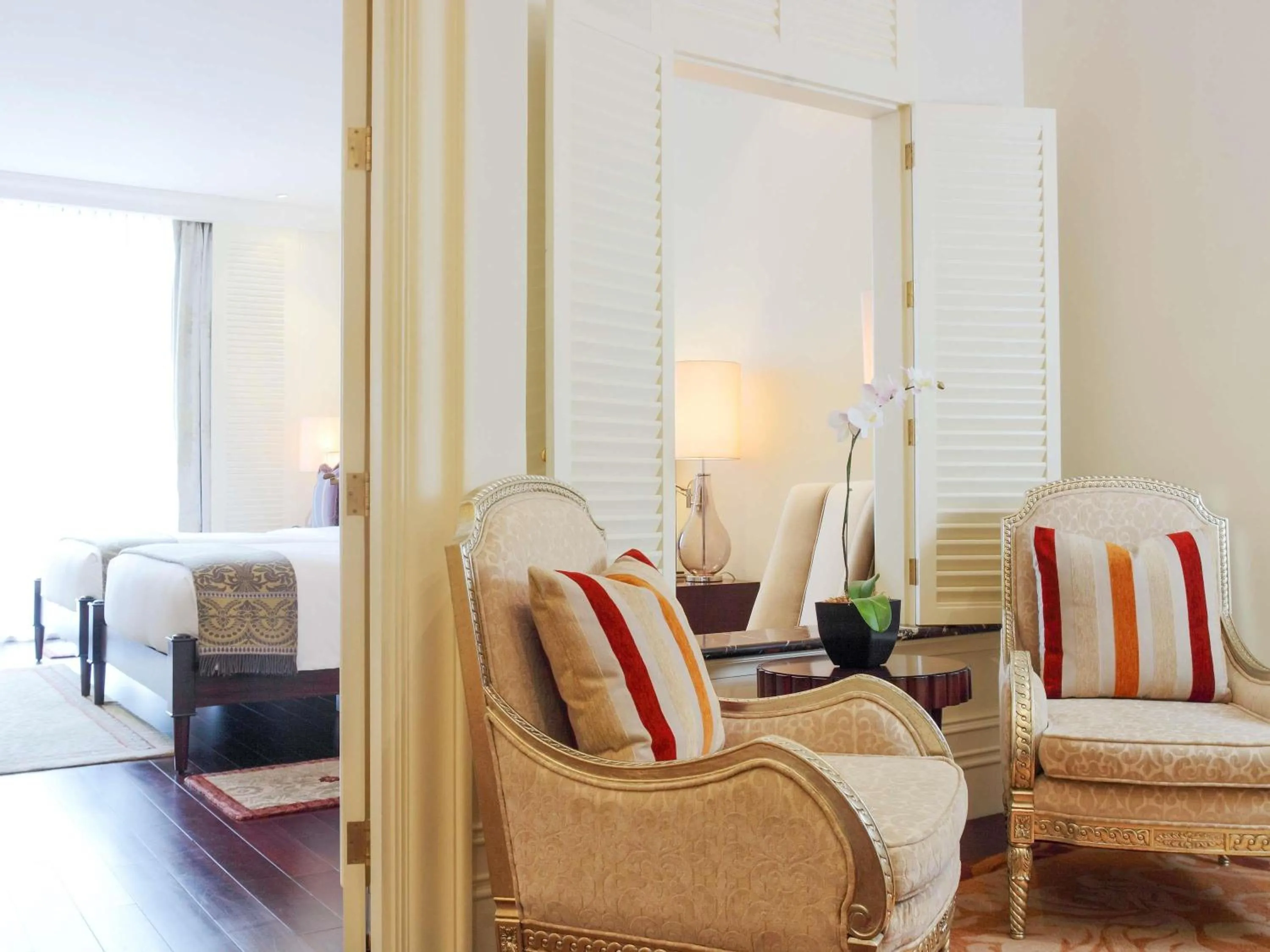 Bedroom in Raffles Makati