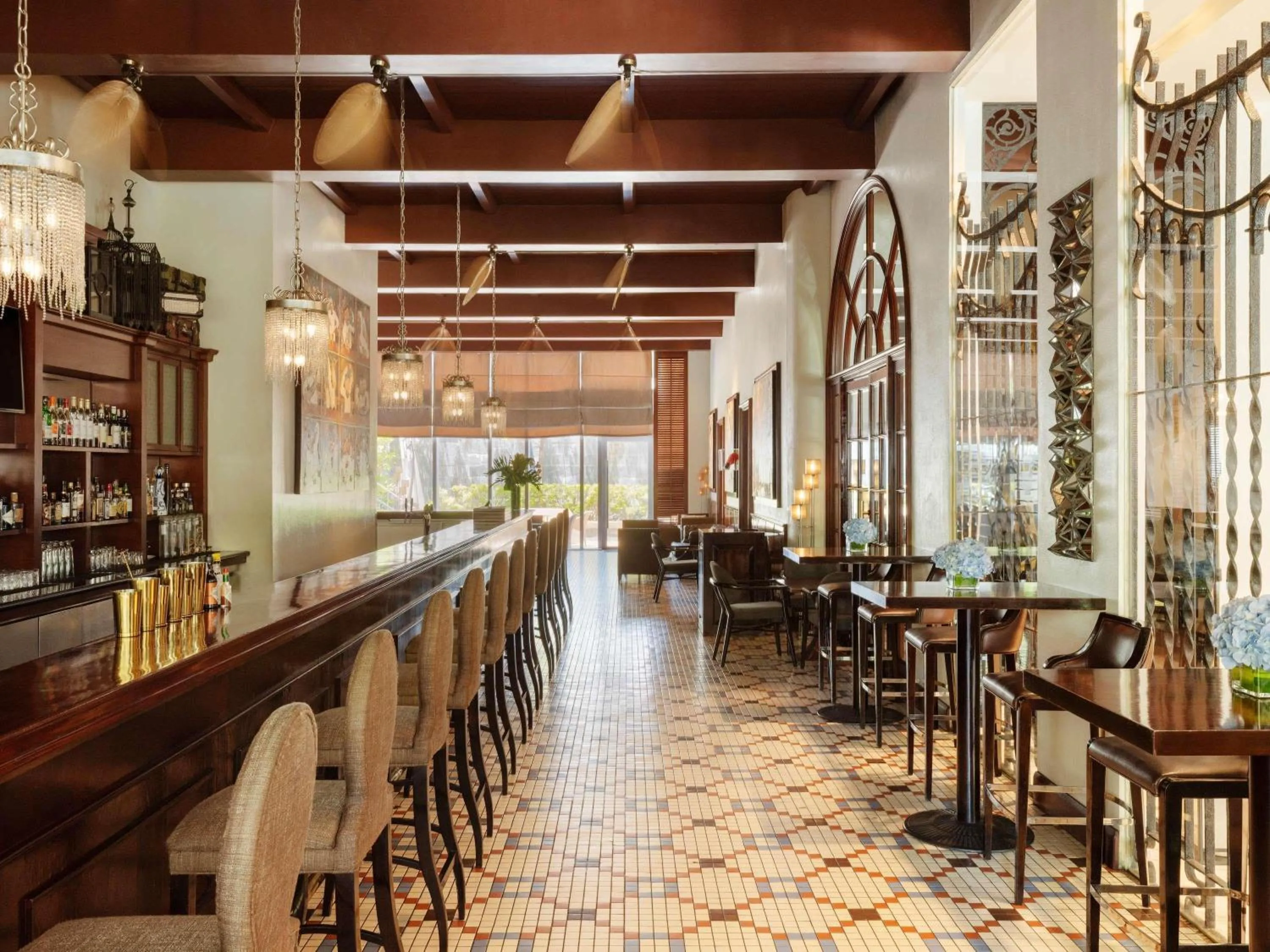 Lounge or bar in Raffles Makati