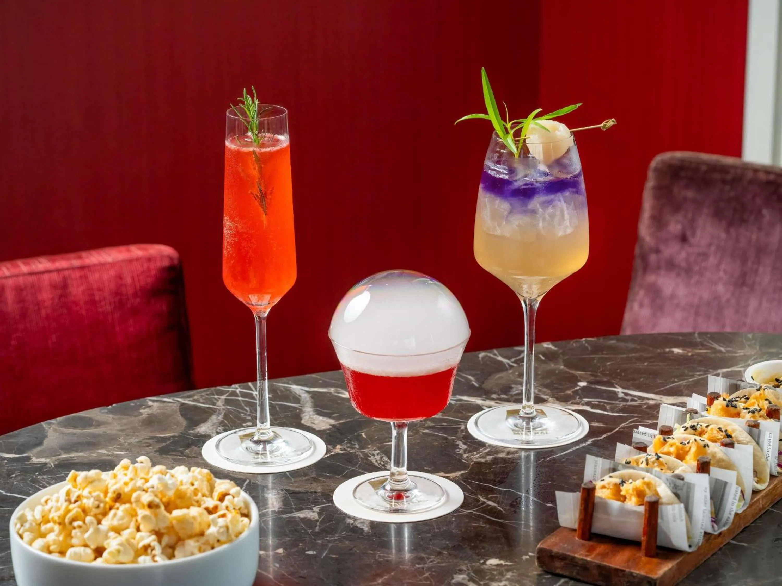 Lounge or bar in Raffles Makati