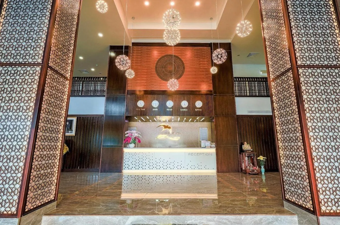 Lobby or reception in Vung Tau P&T Hotel