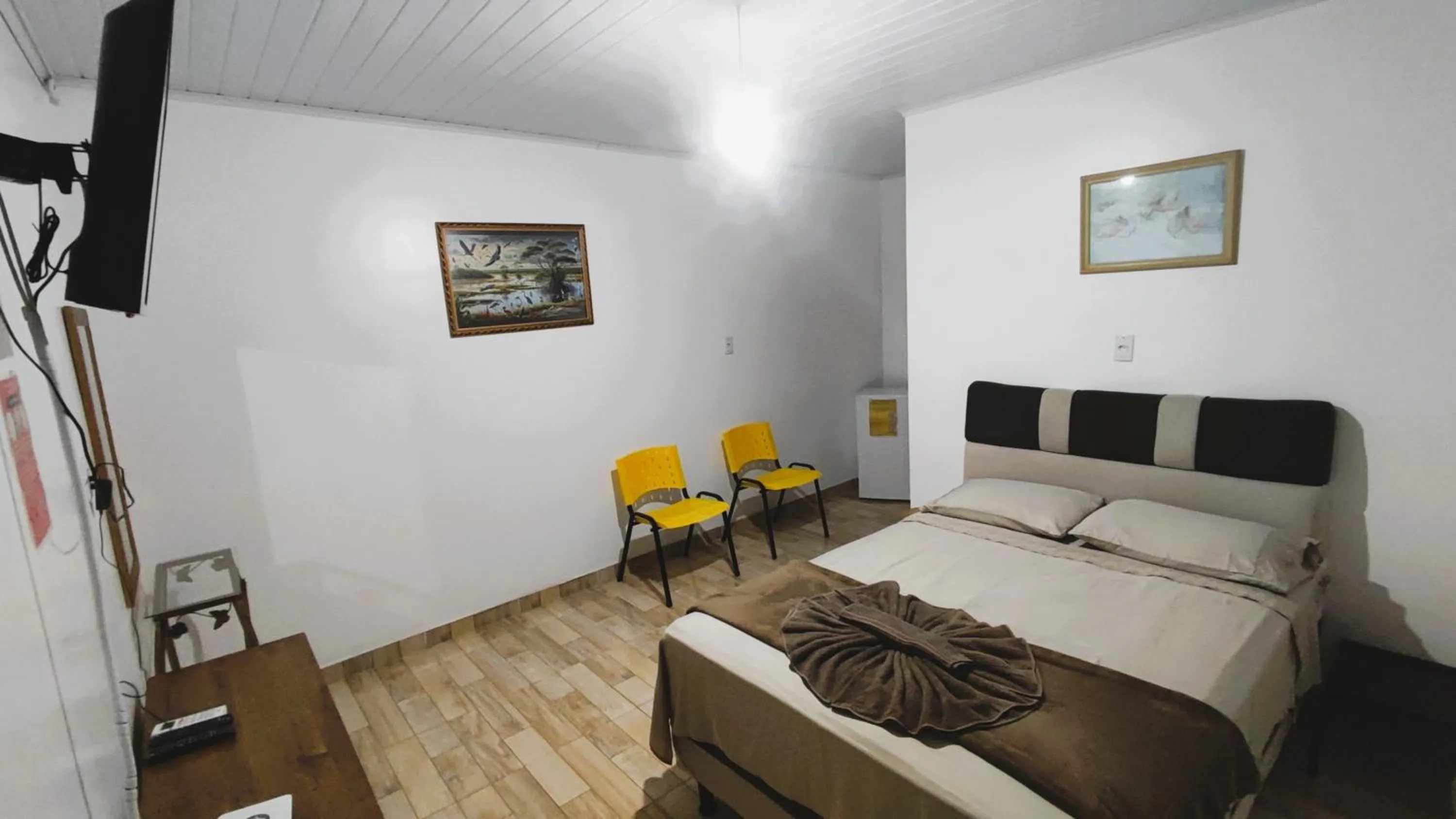 Bedroom, Bed in Pousada Solar Encanto do Marajó