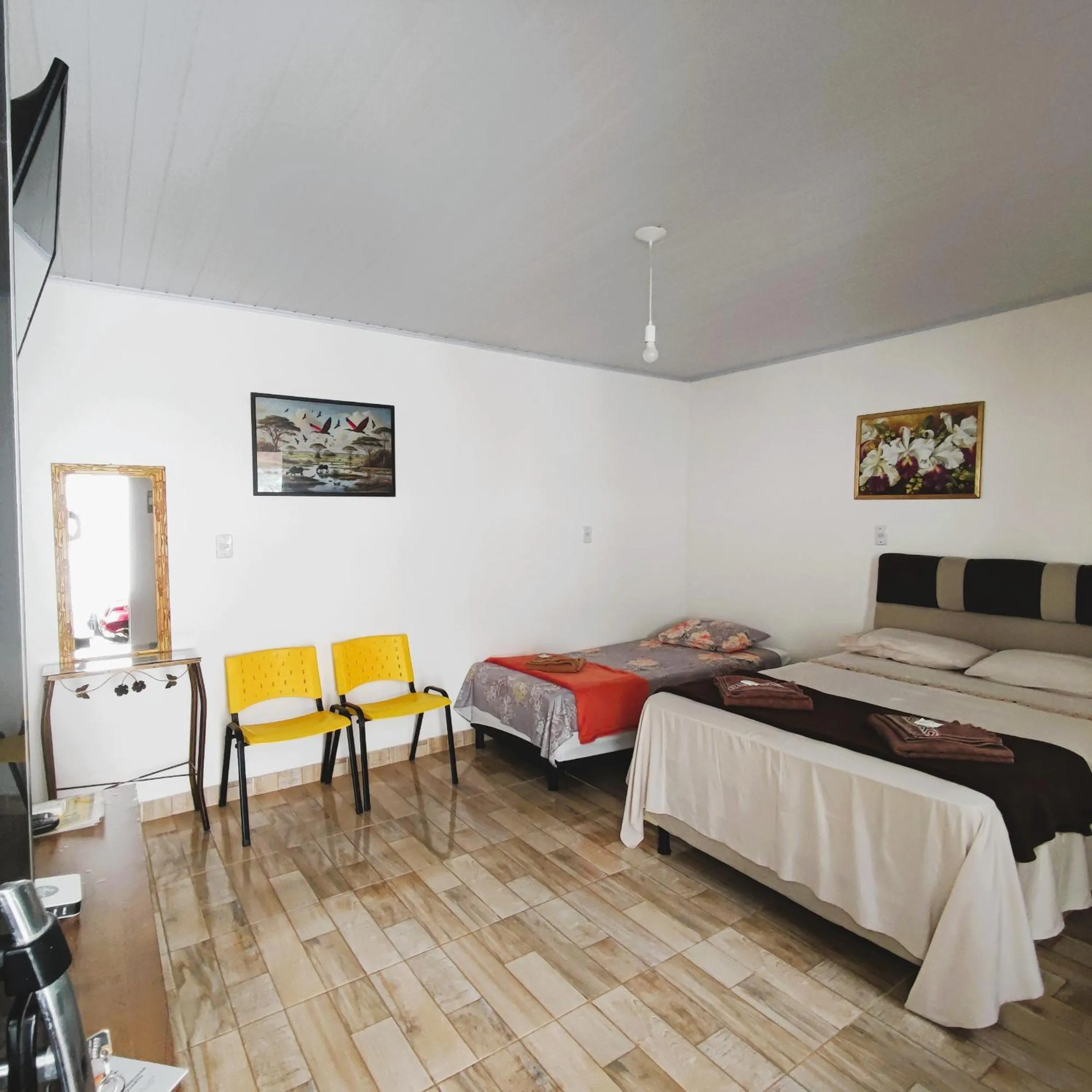 Bedroom, Bed in Pousada Solar Encanto do Marajó