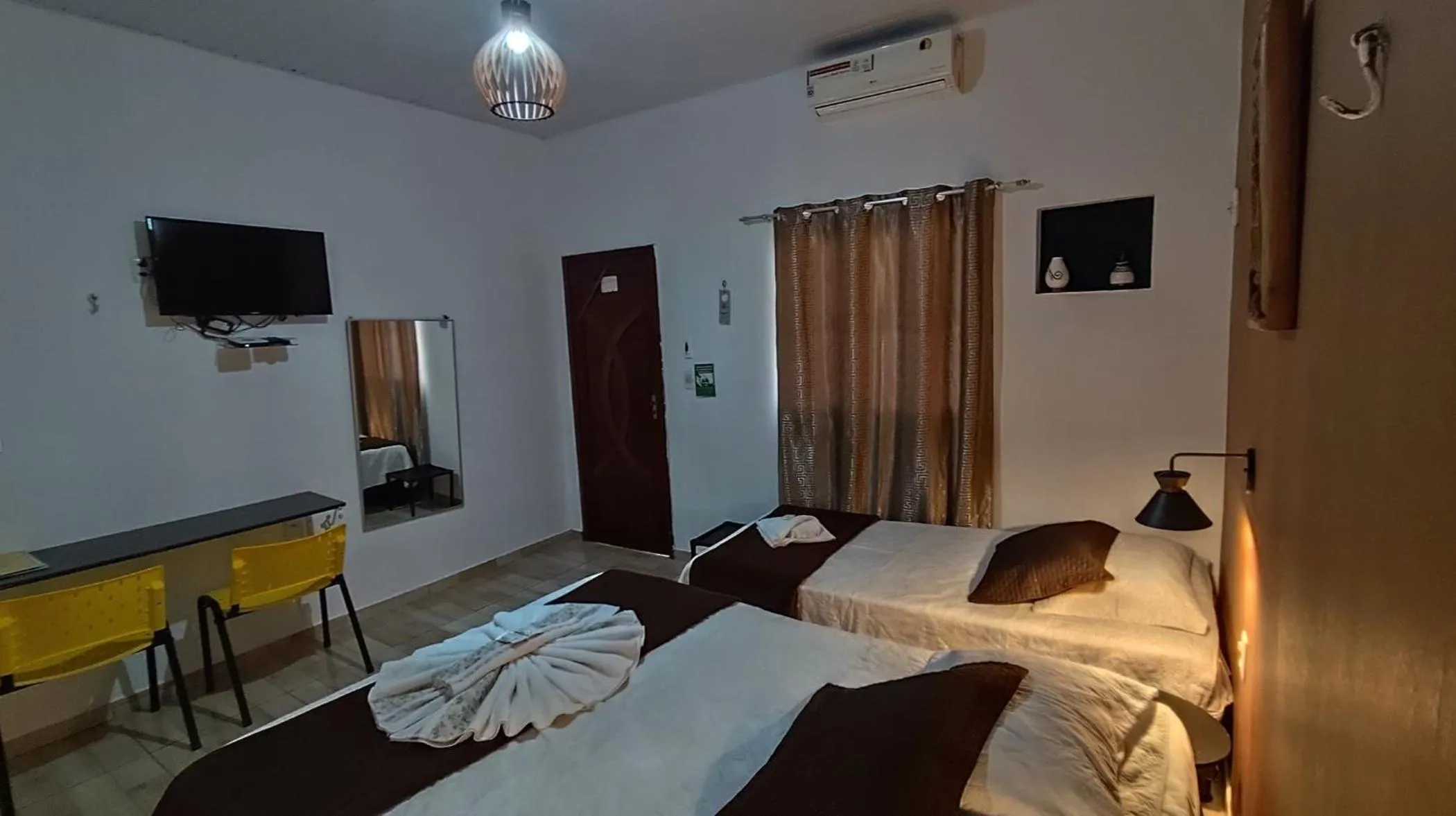 Bed in Pousada Solar Encanto do Marajó