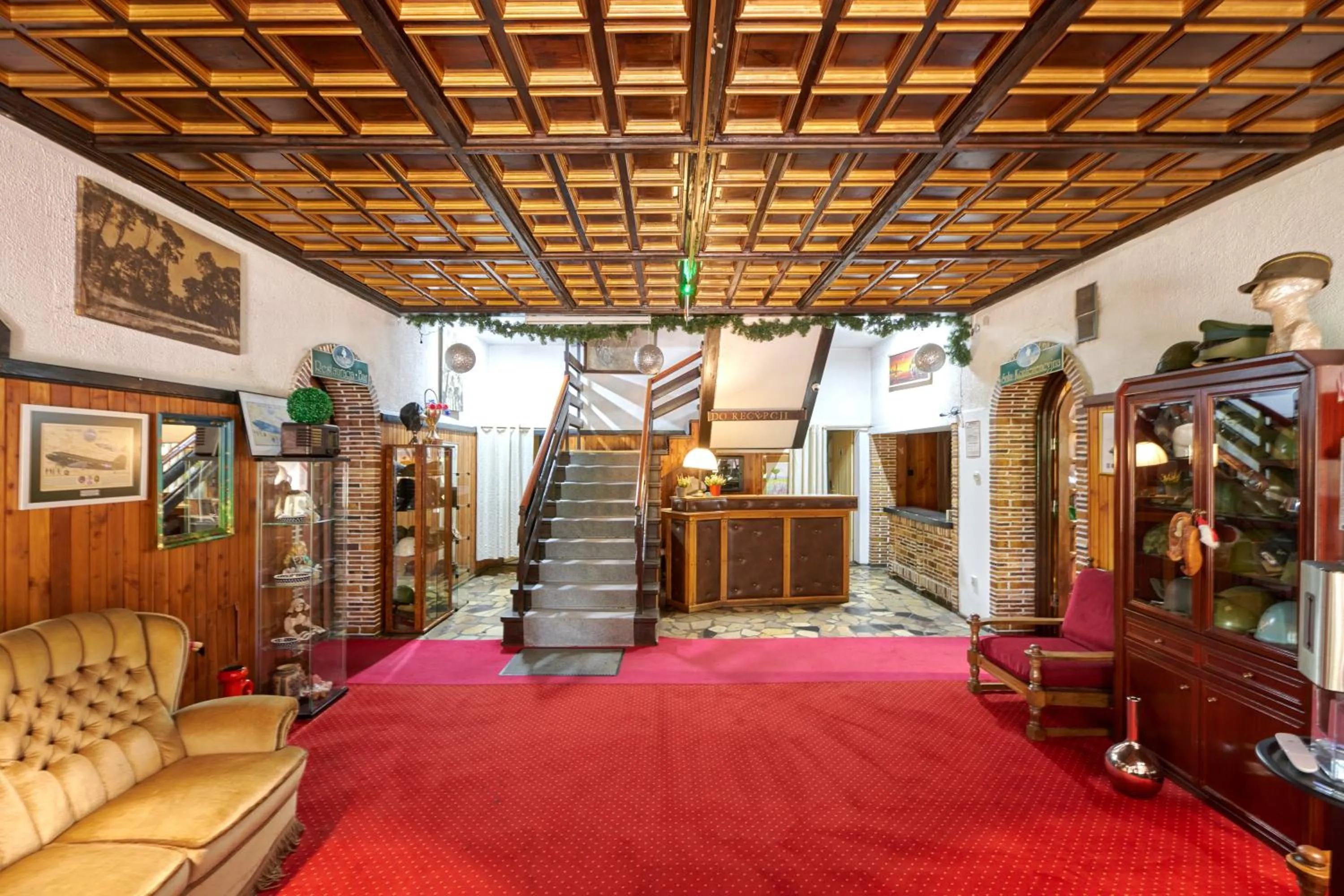 Lobby or reception in Park Inn Resort przy jeziorze - sauna i duży parking - pieski mile widziane