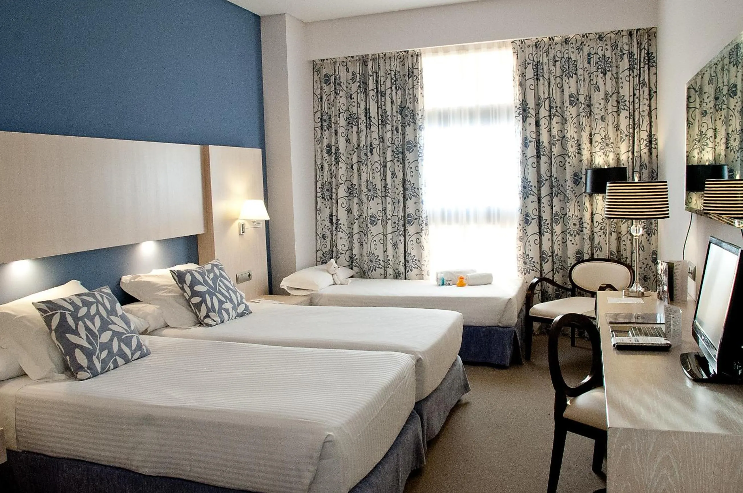 Bed in Hotel Nuevo Boston