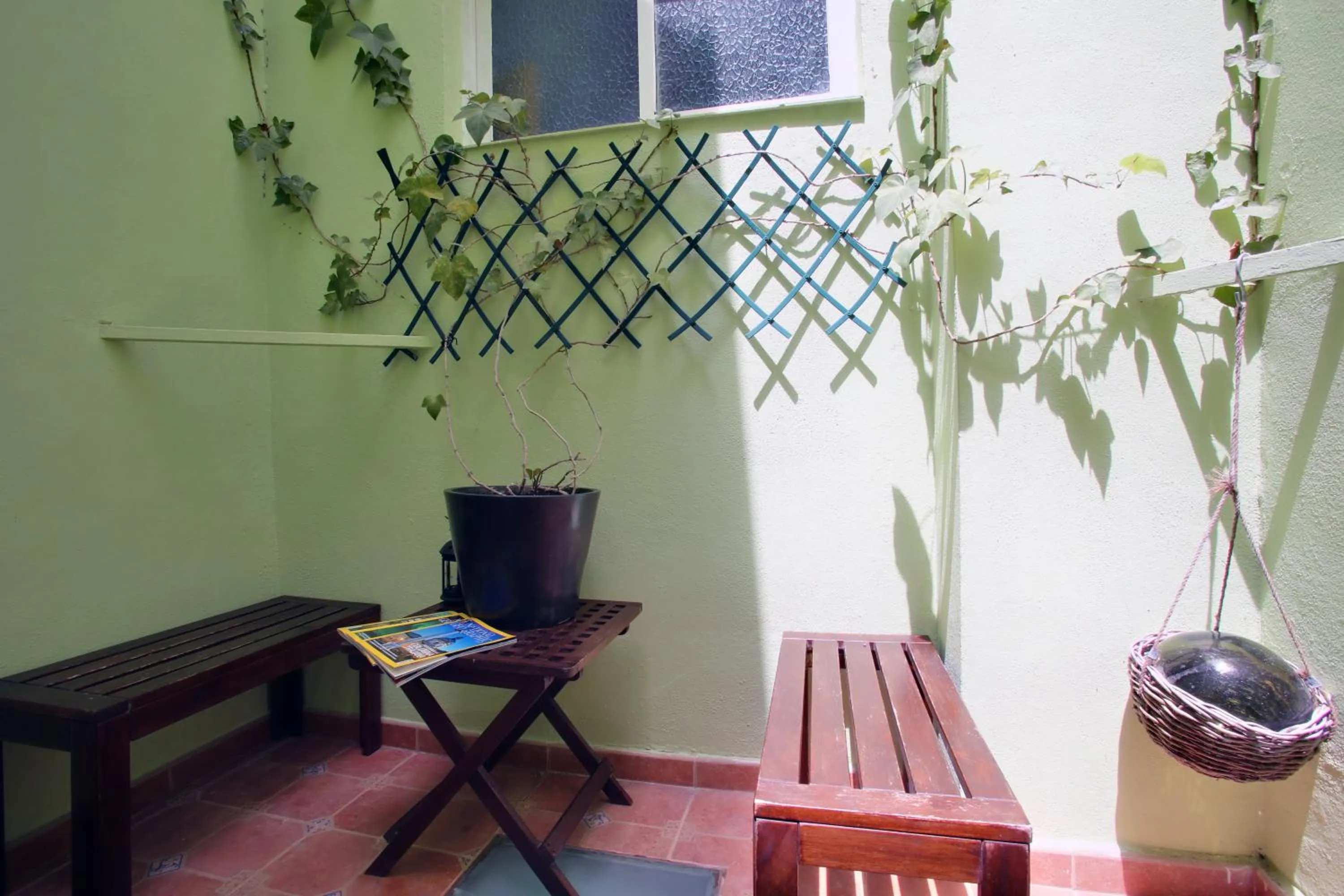 Balcony/Terrace in Málaga Lodge Guesthouse