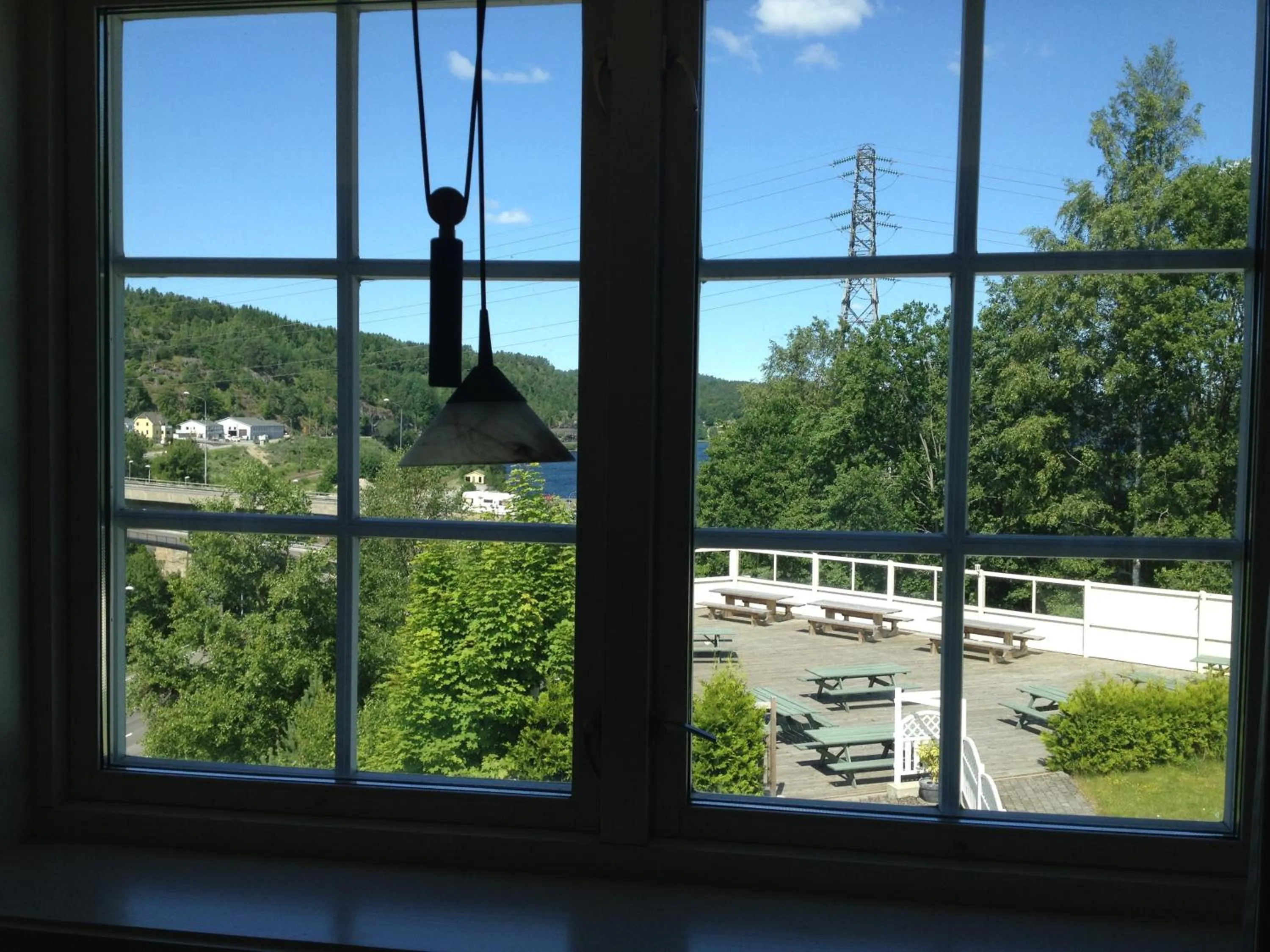 Lake view in Trudvang Gjestegaard