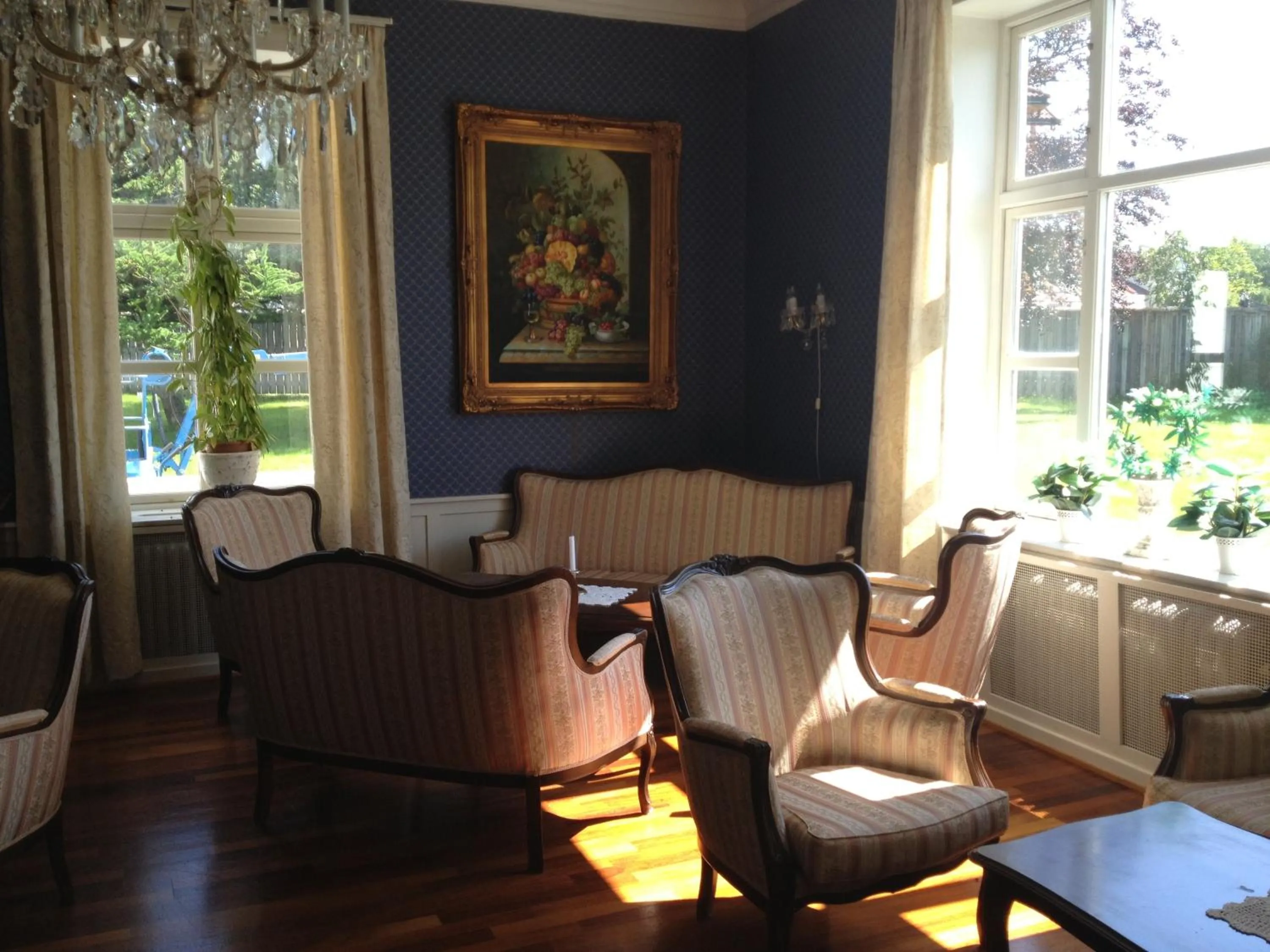 Living room in Trudvang Gjestegaard