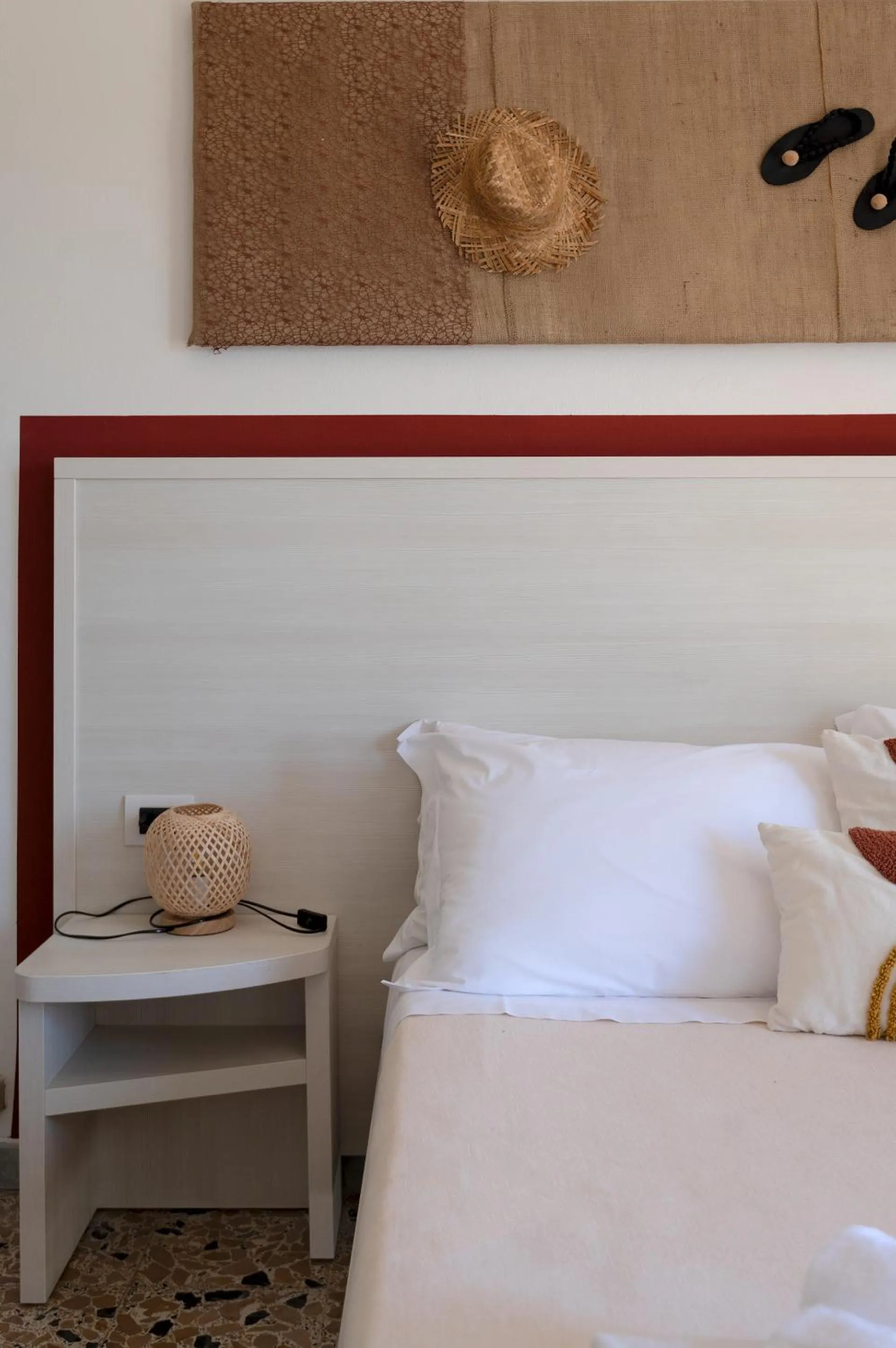 Bed in Hotel Maluentu