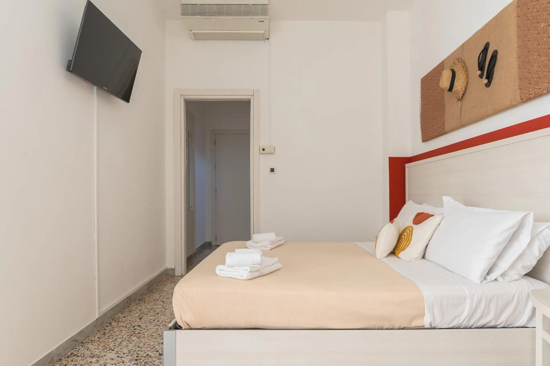 Bed in Hotel Maluentu