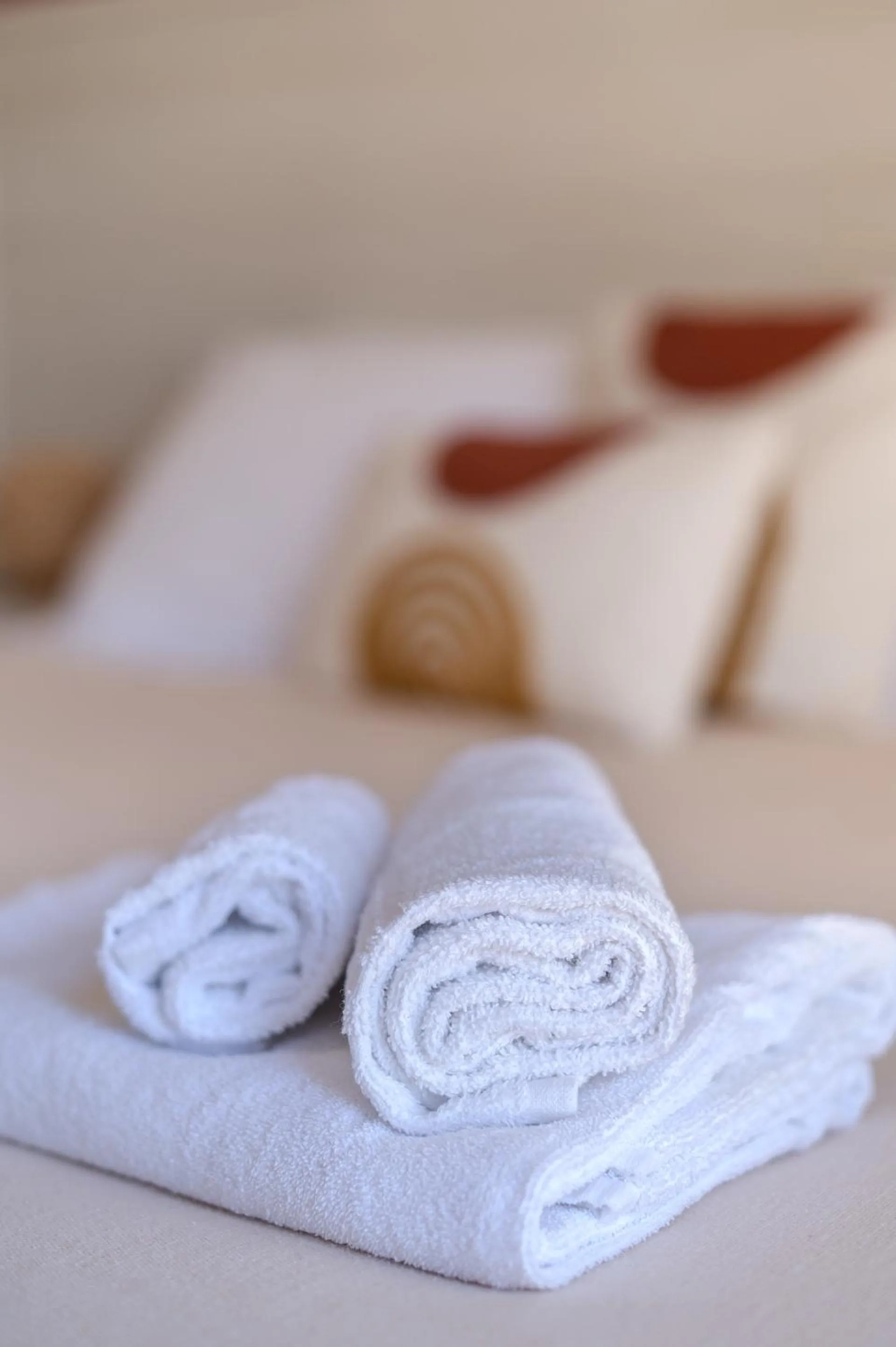 Bed in Hotel Maluentu