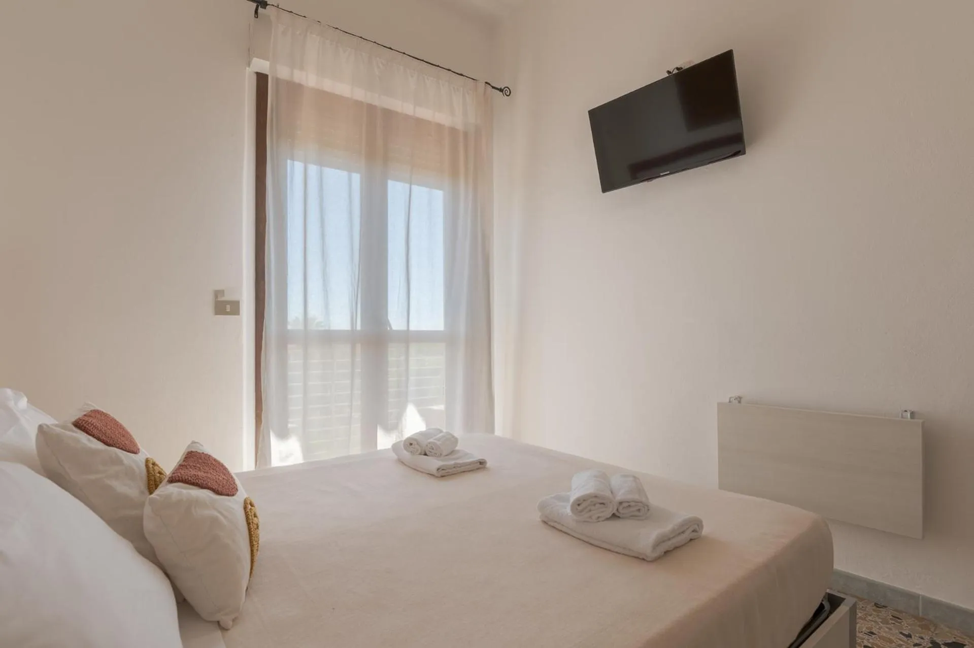 Bed in Hotel Maluentu