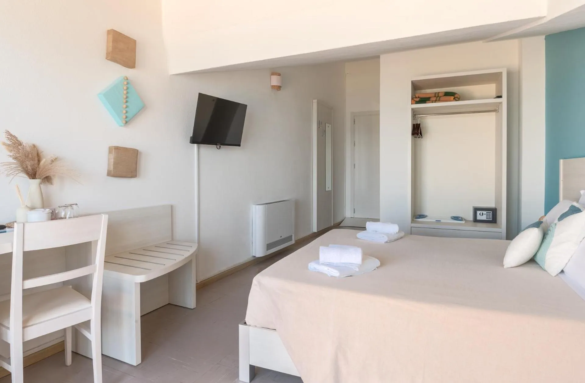 Bed in Hotel Maluentu