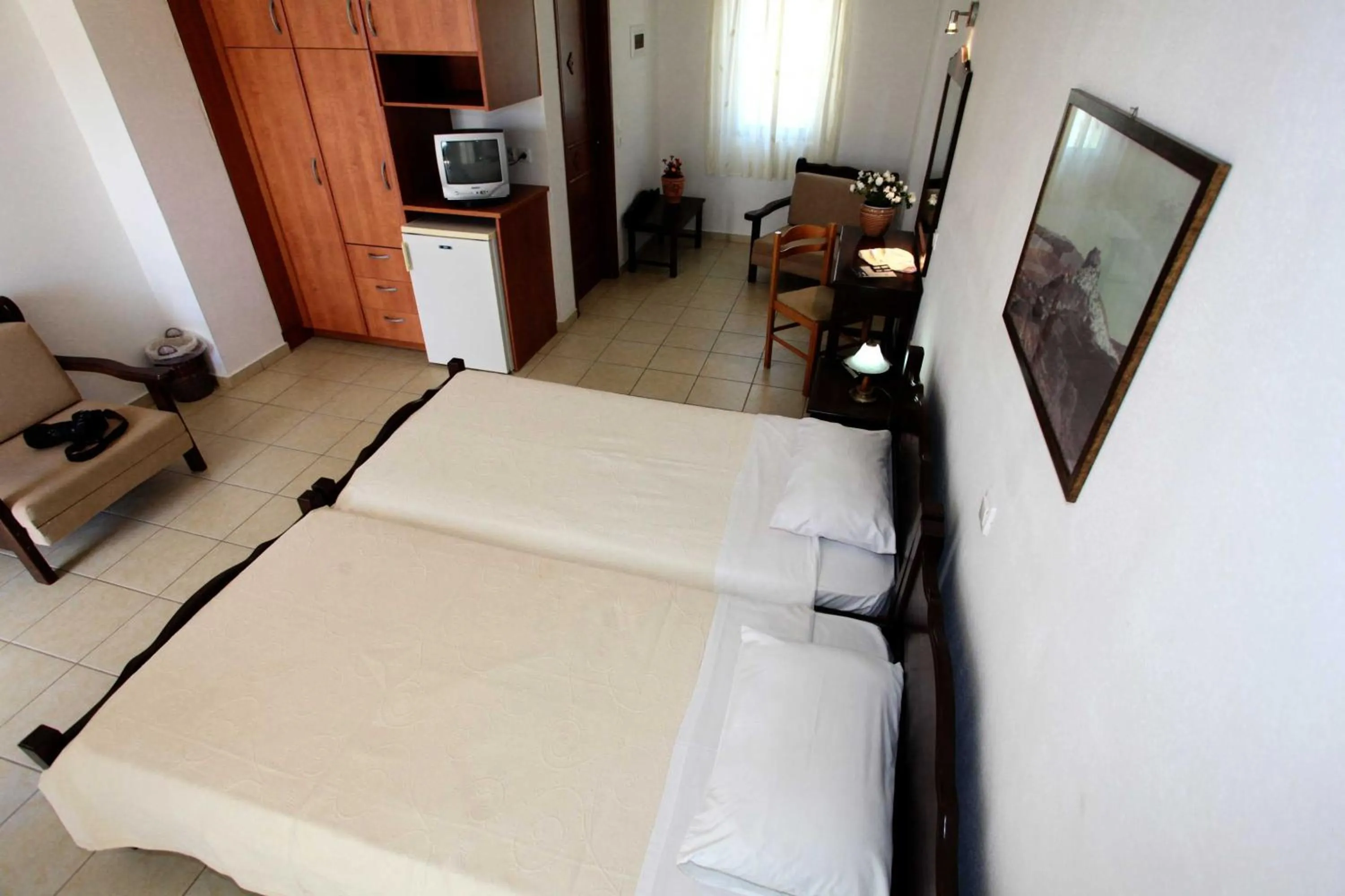 Photo of the whole room, Bed in Hotel Melikari