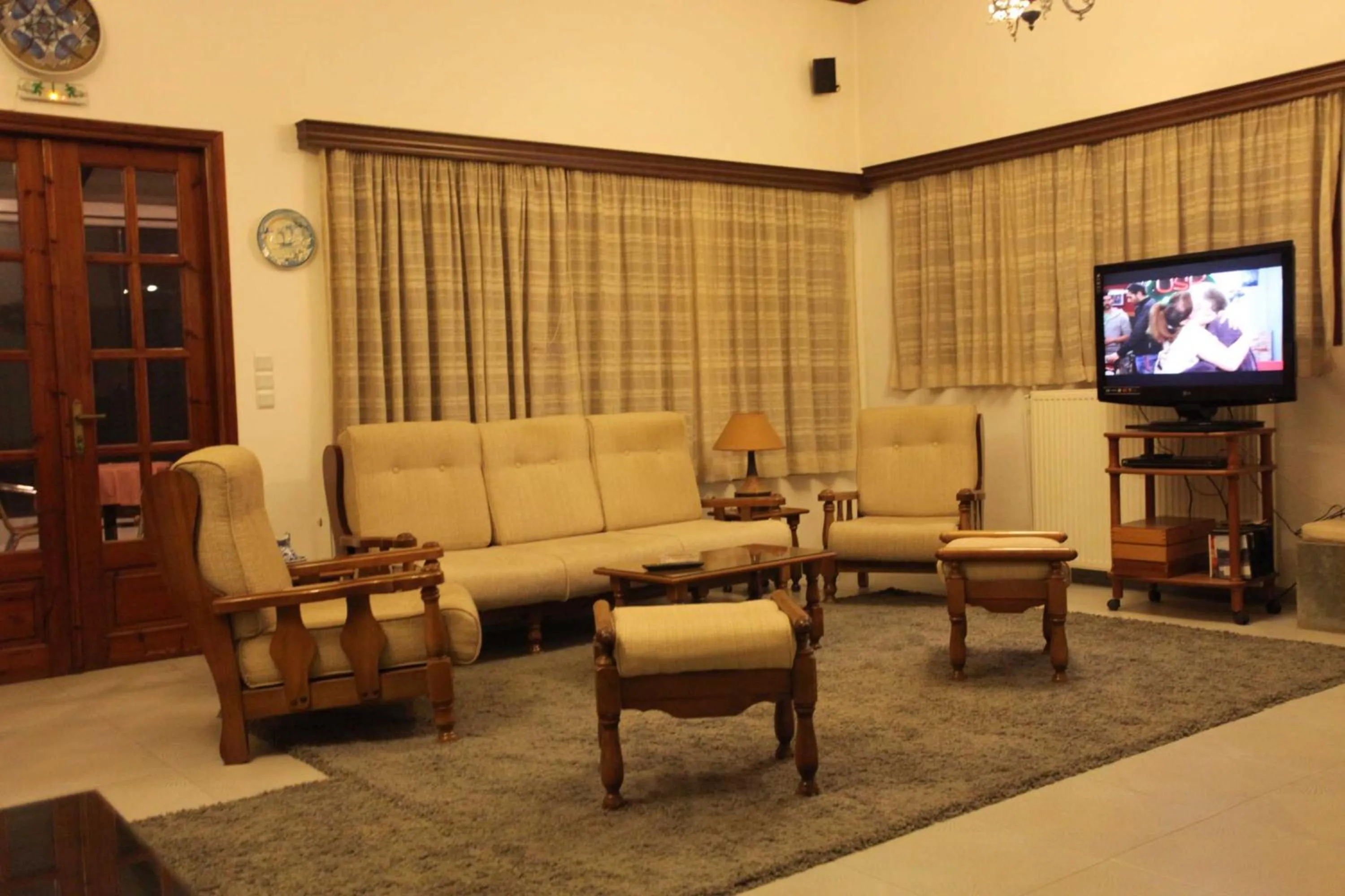 Living room in Hotel Melikari