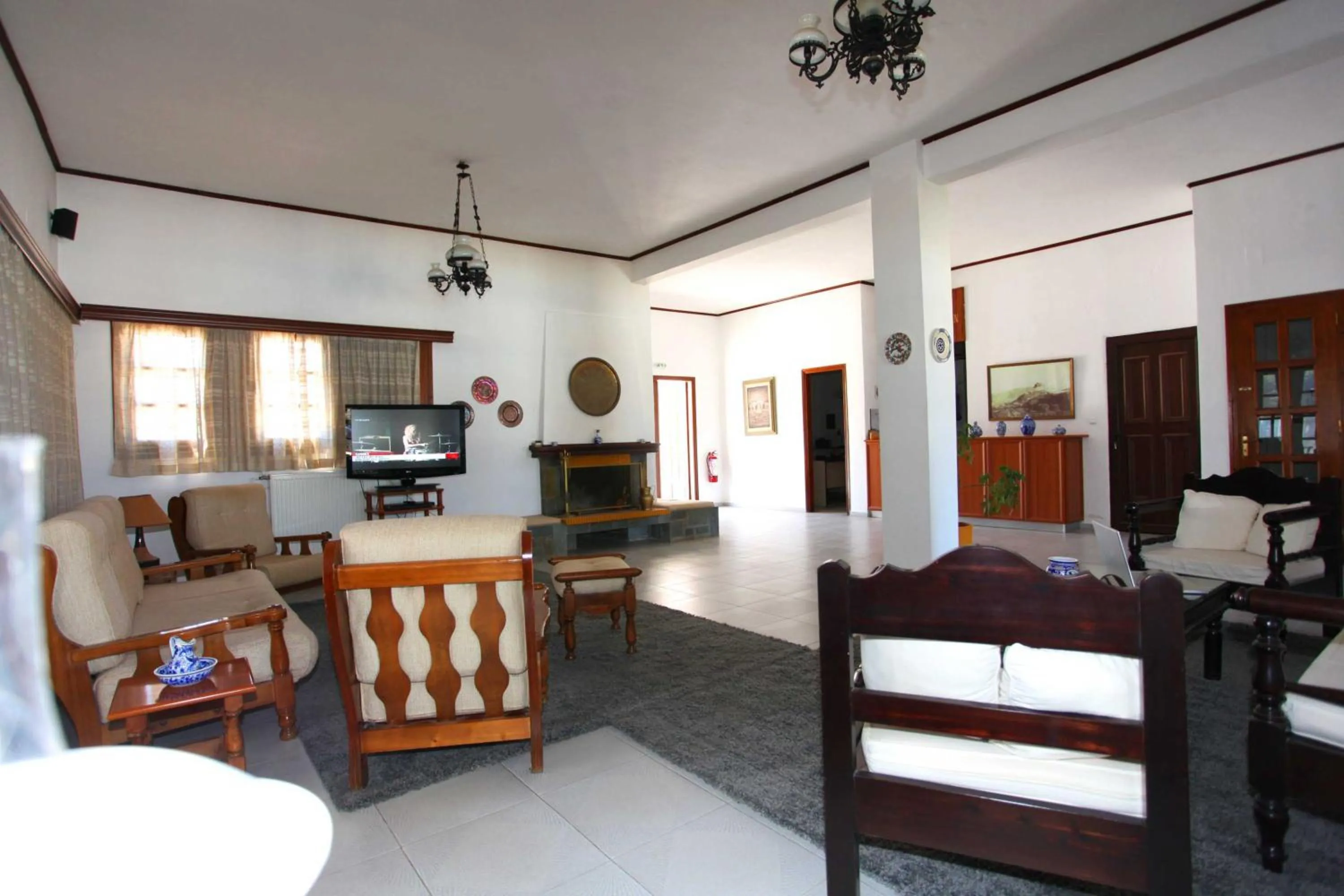 Living room in Hotel Melikari
