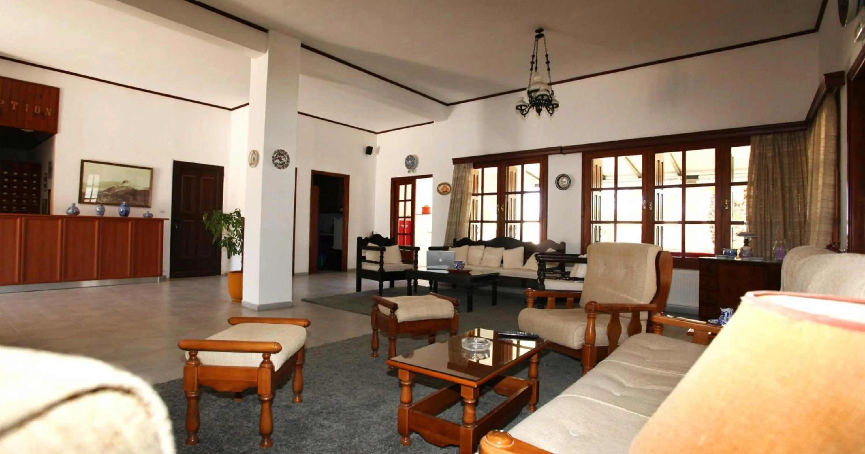 Living room in Hotel Melikari