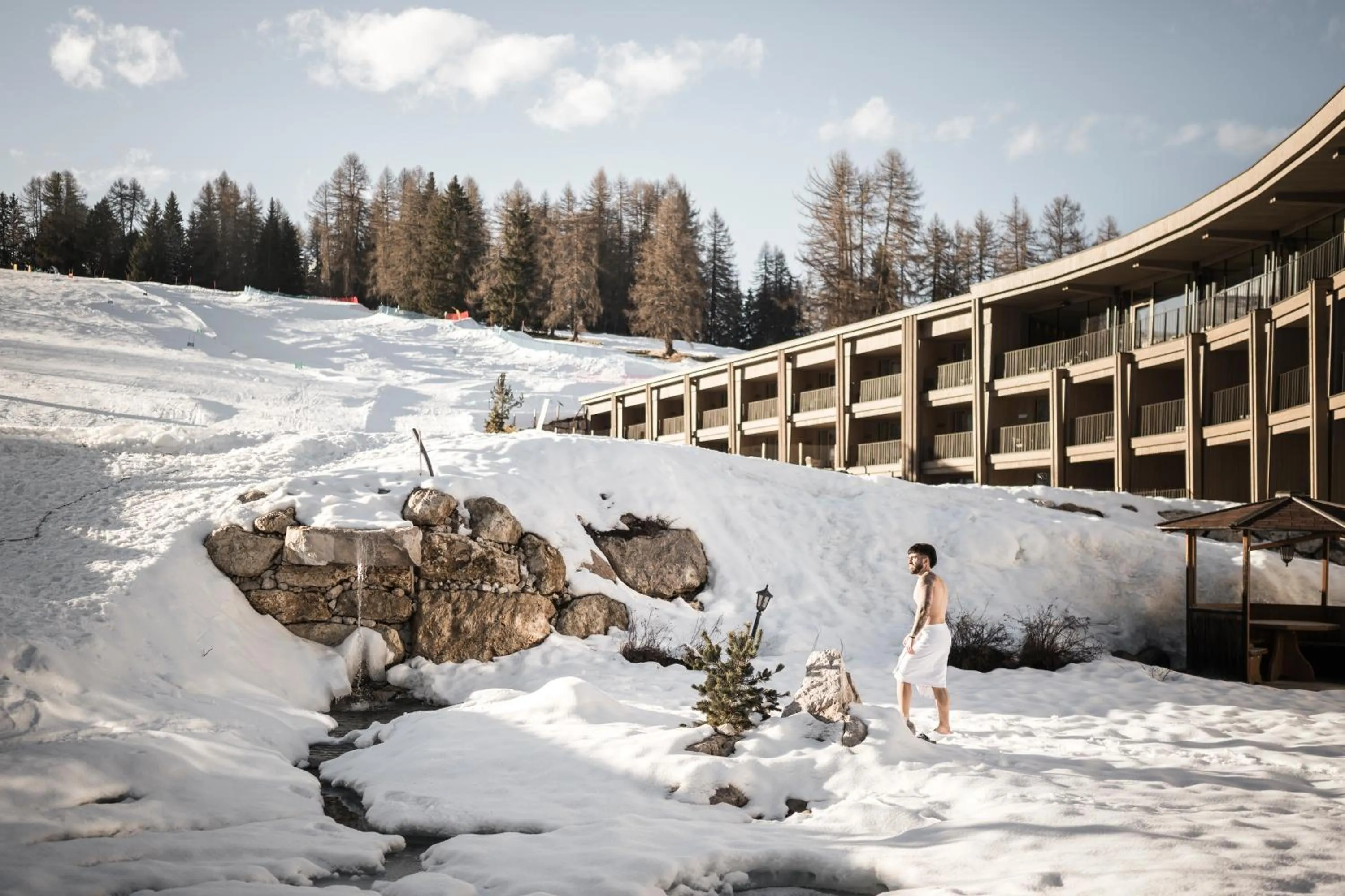 Garden in Cendevaves Alpine Silence