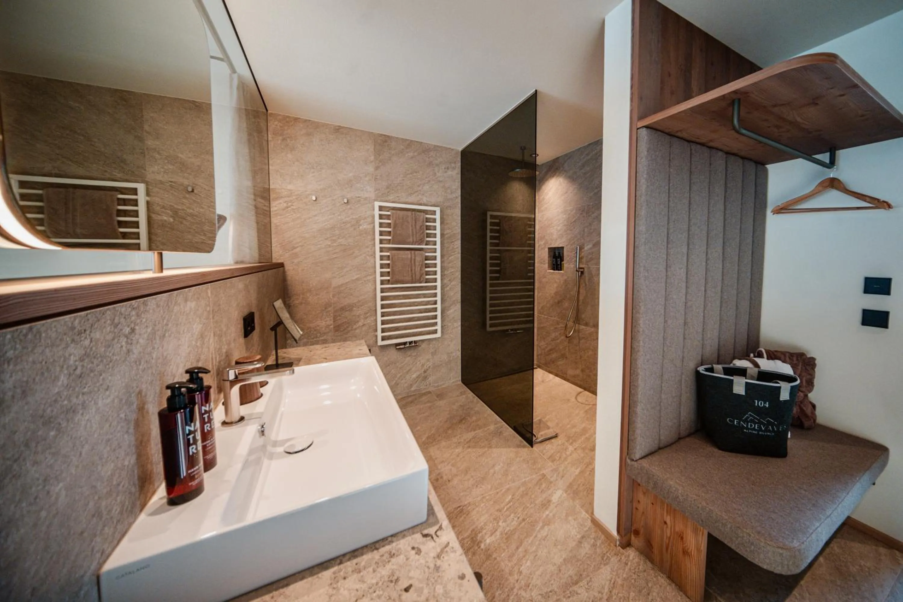 Bathroom in Cendevaves Alpine Silence