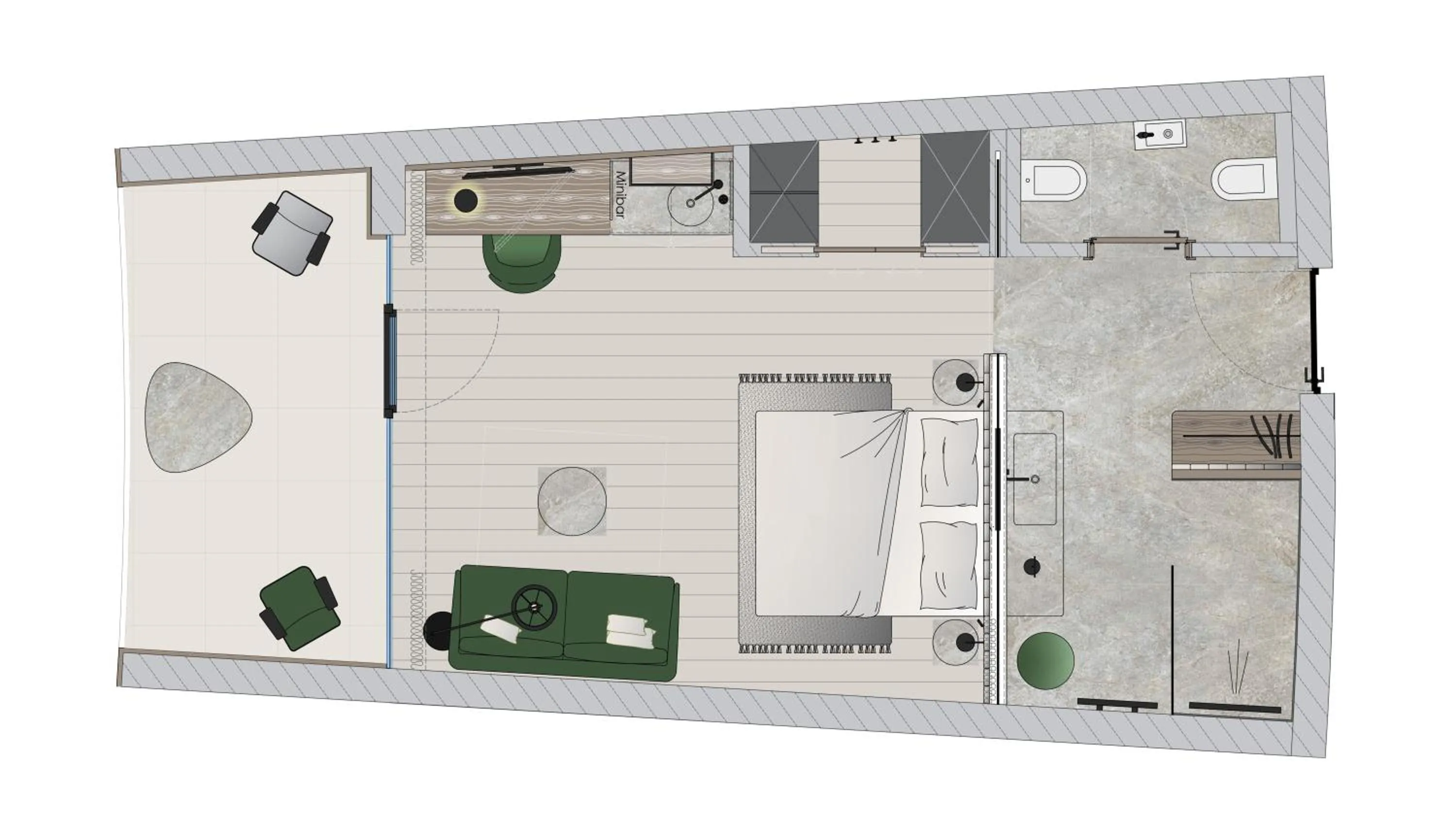 Floor plan in Cendevaves Alpine Silence
