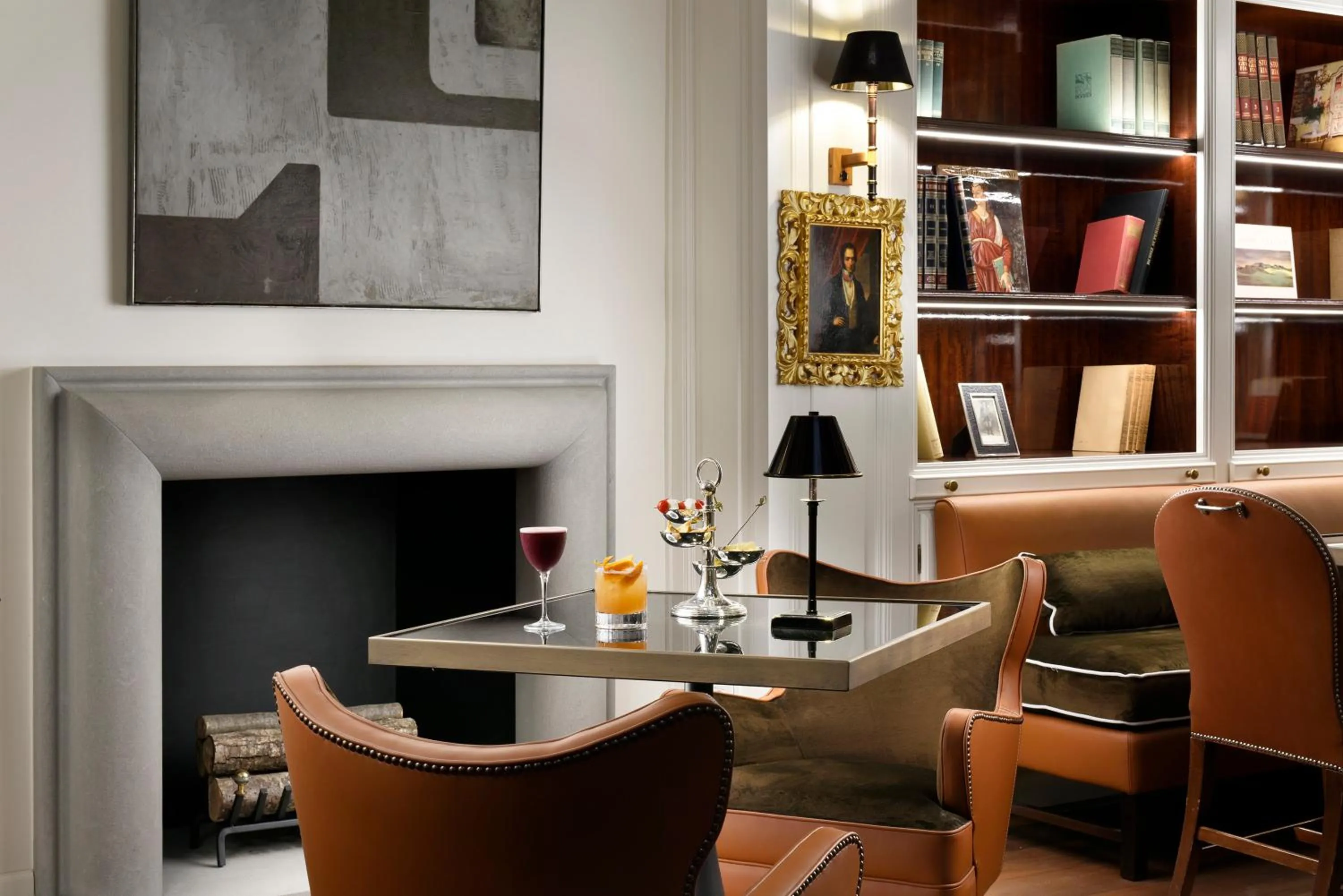 Lounge or bar in Palazzo Vecchietti - Residenza D'Epoca