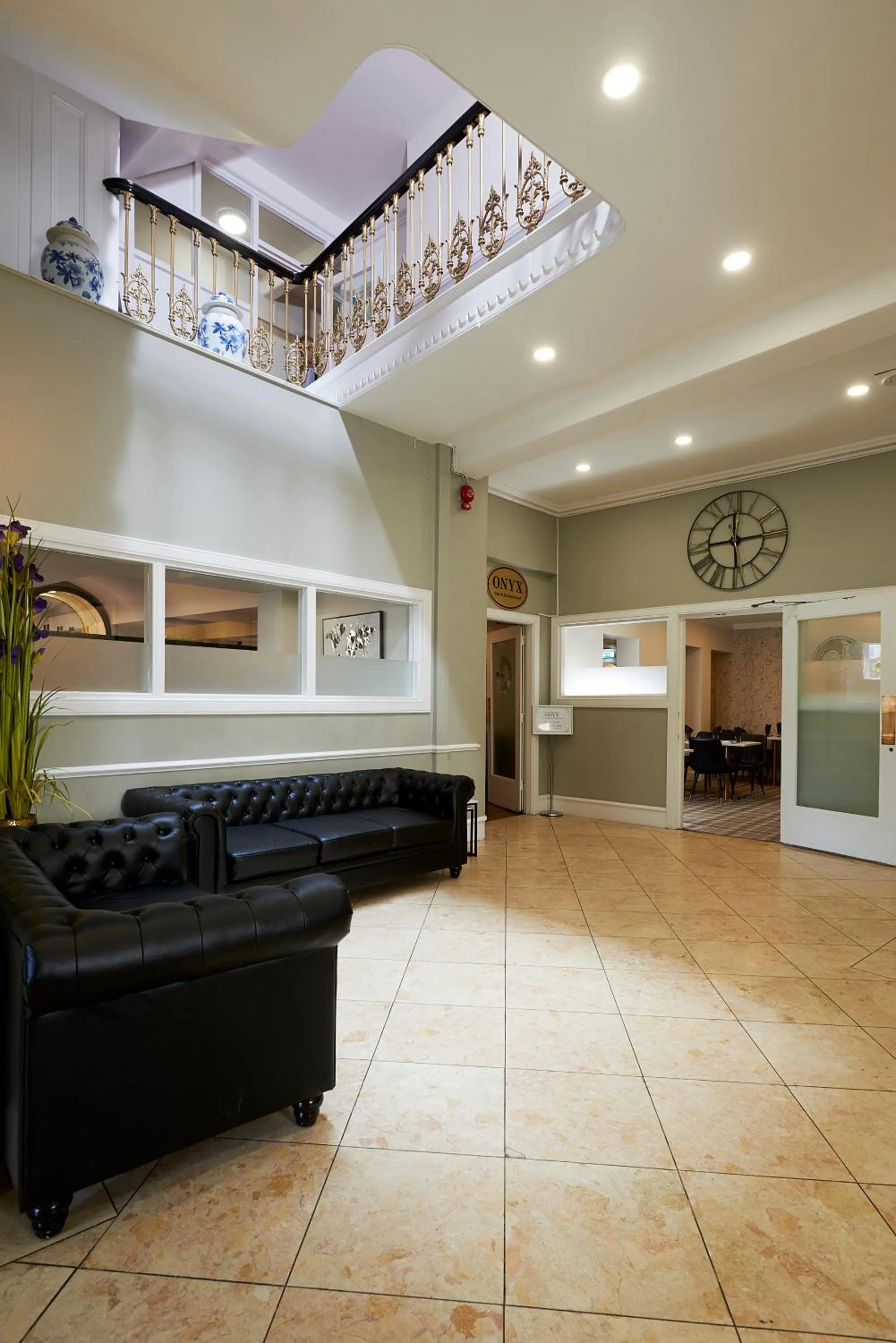 Lobby or reception in The Crown Hotel