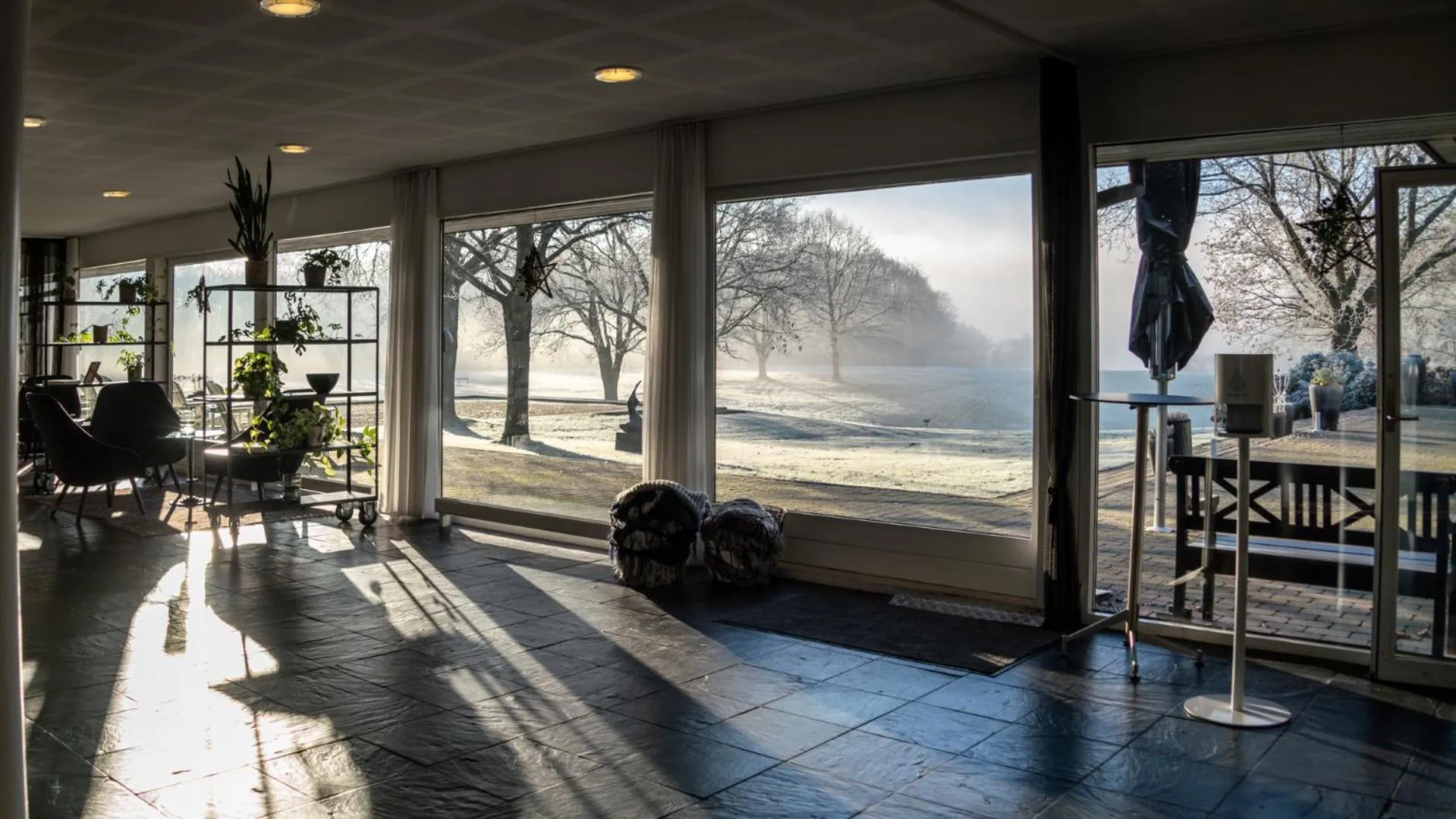 Natural landscape in Skanderborg Park