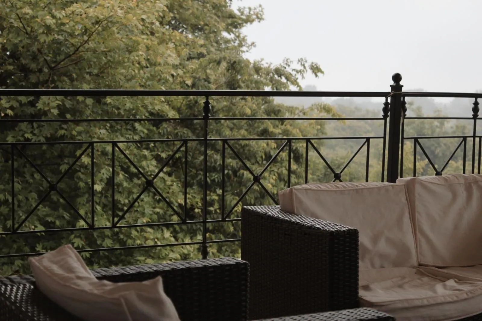 Garden view in Enastron Hotel