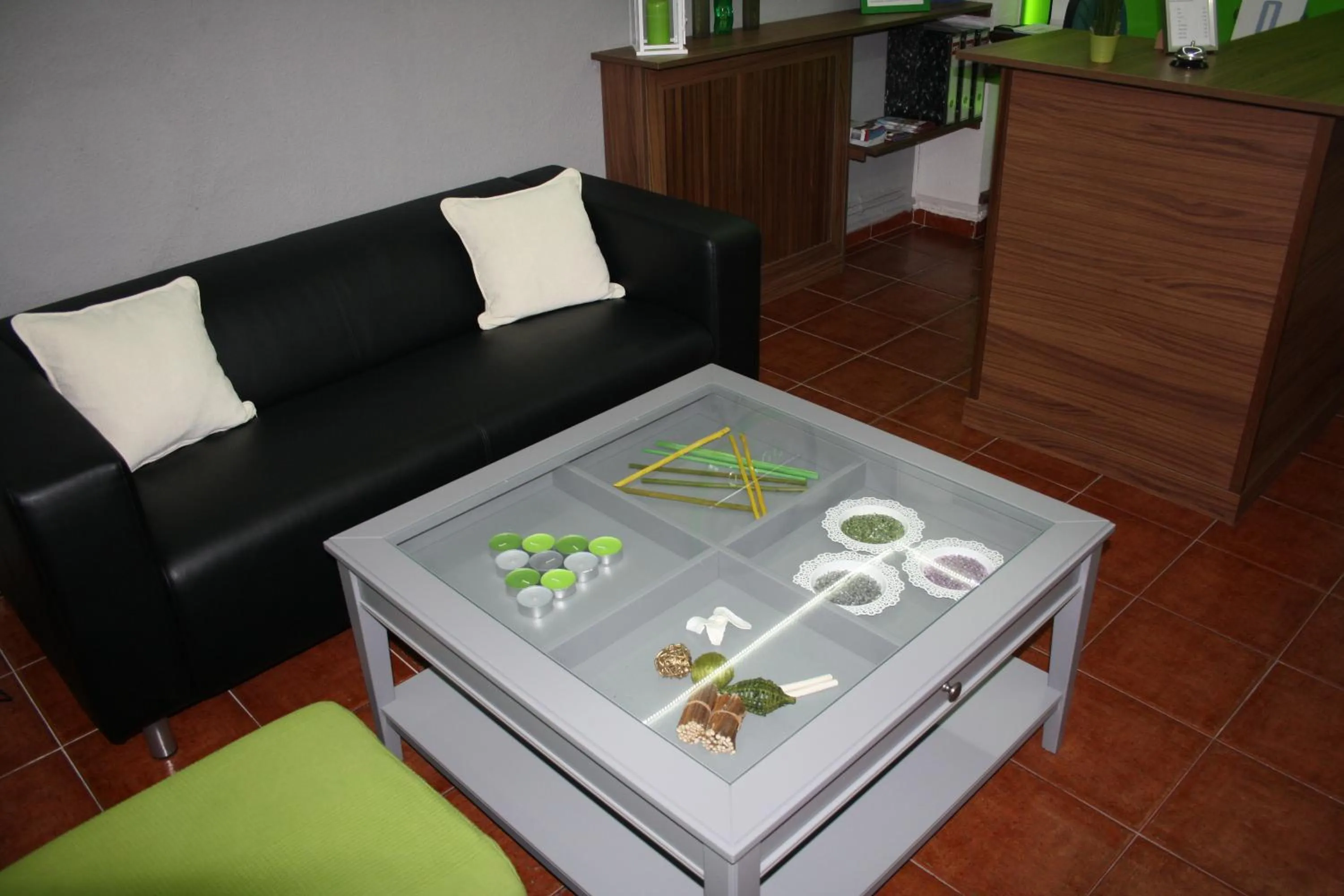 Lobby or reception in Hostal La Estación