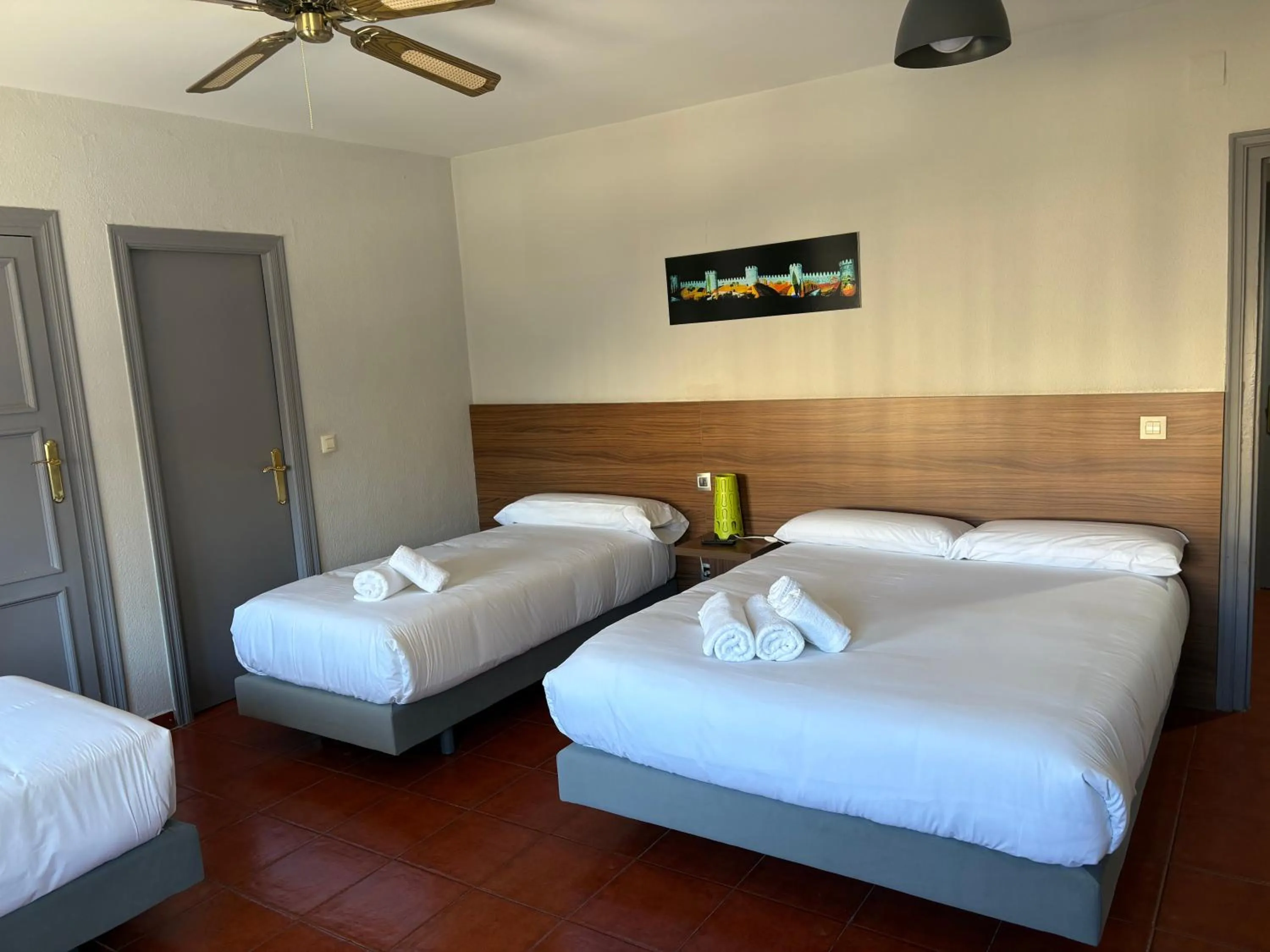 Photo of the whole room, Bed in Hostal La Estación