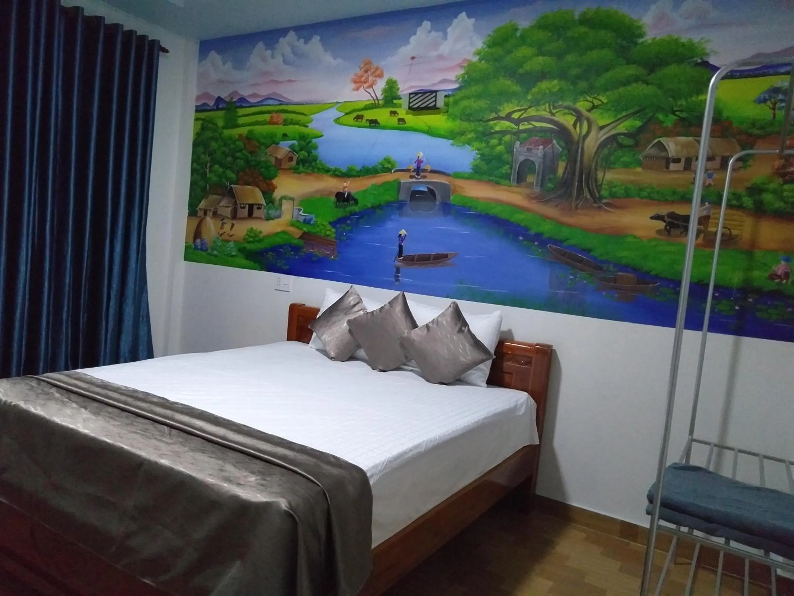 Photo of the whole room, Bed in Palafita Bungalow