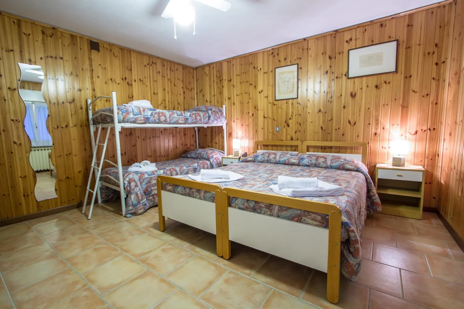 Bed in Hotel Capriolo