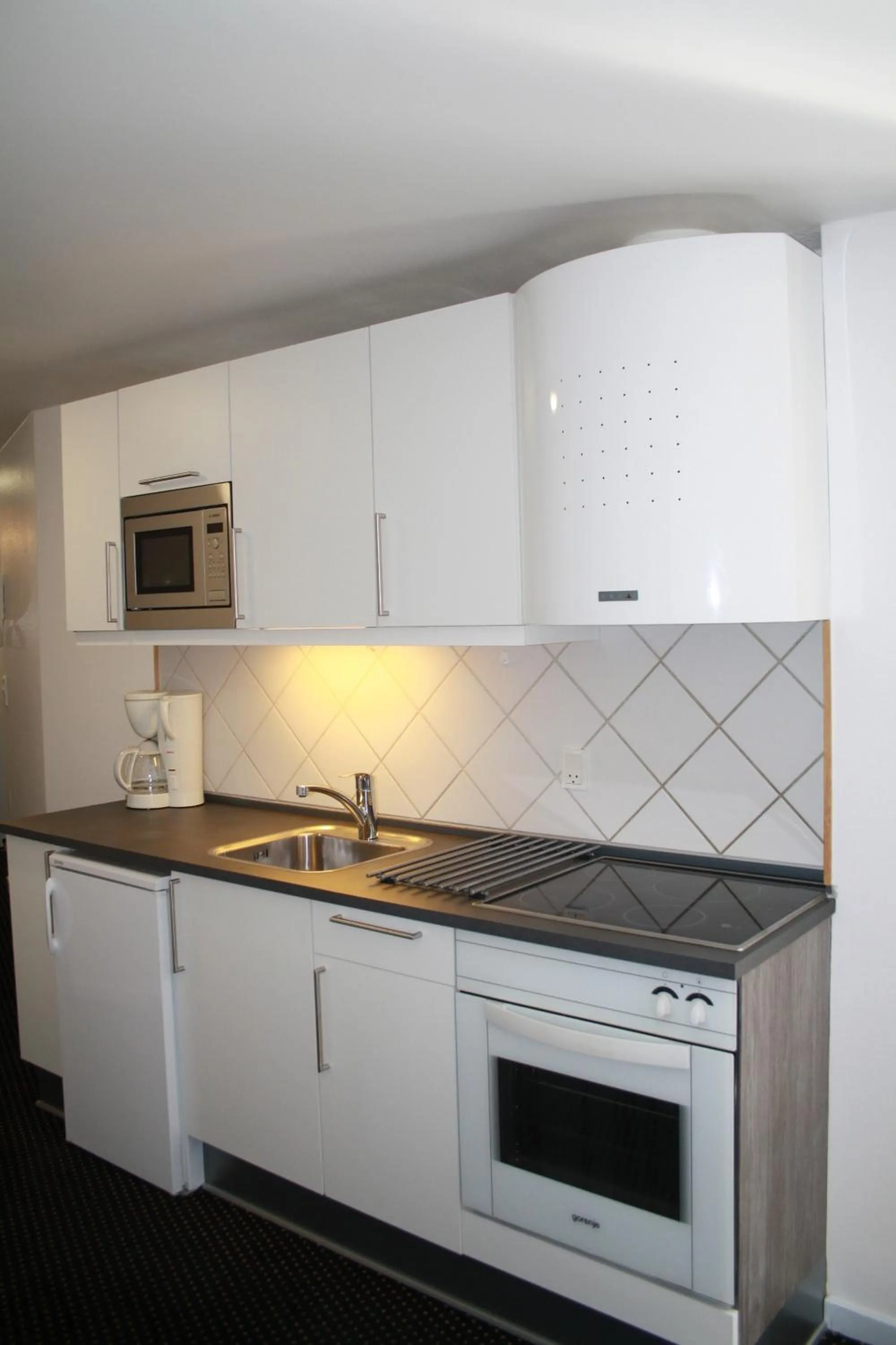 Kitchen or kitchenette in Hotel Aarhus City Apartments