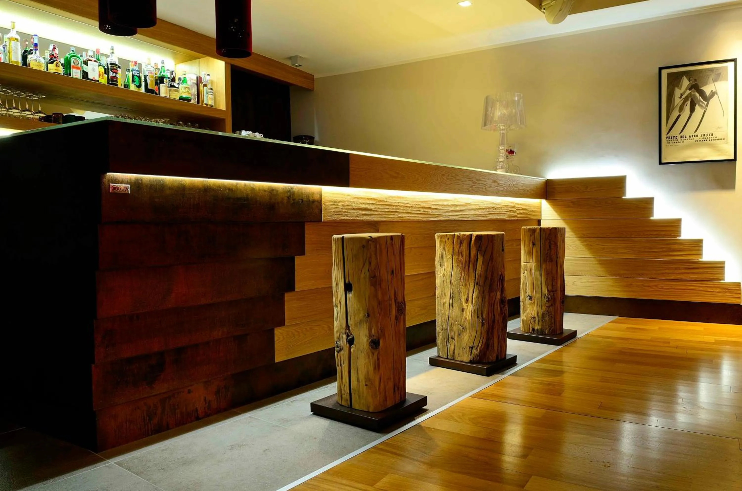 Lounge or bar in Hotel Nido dell'Aquila