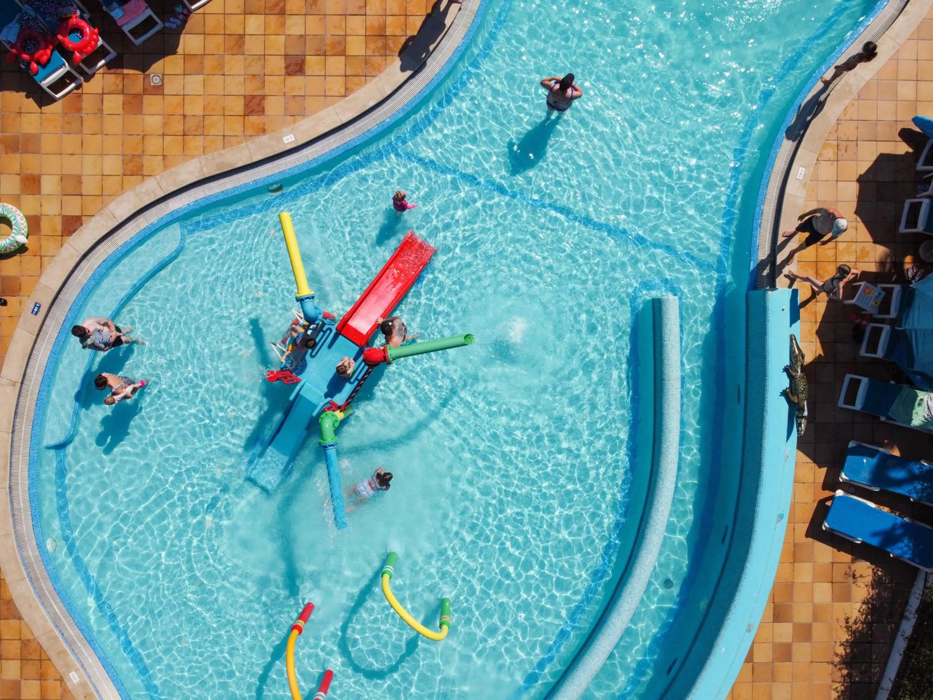 Aqua park in Alfagar Aparthotel