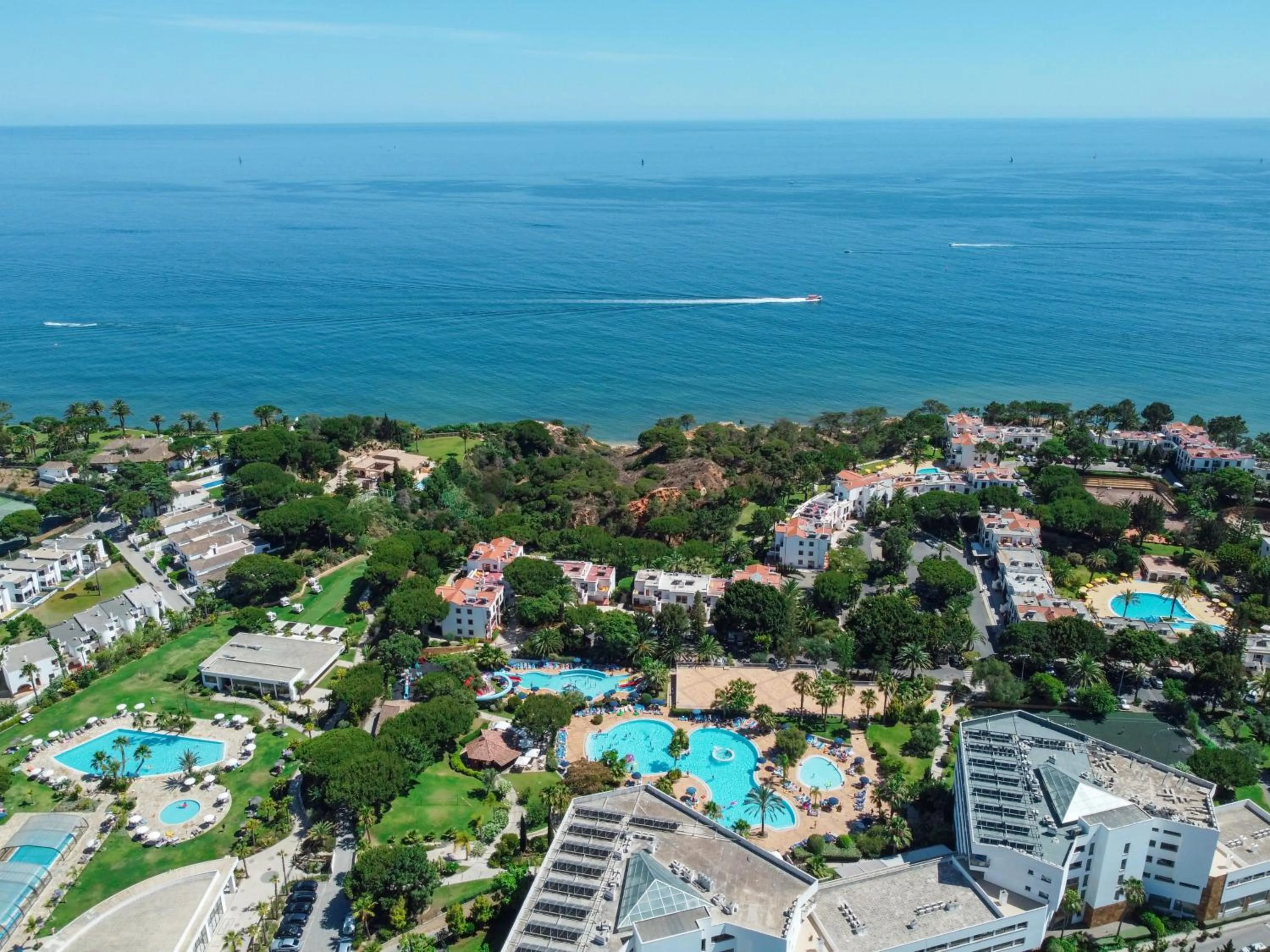 Bird's eye view in Alfagar Aparthotel