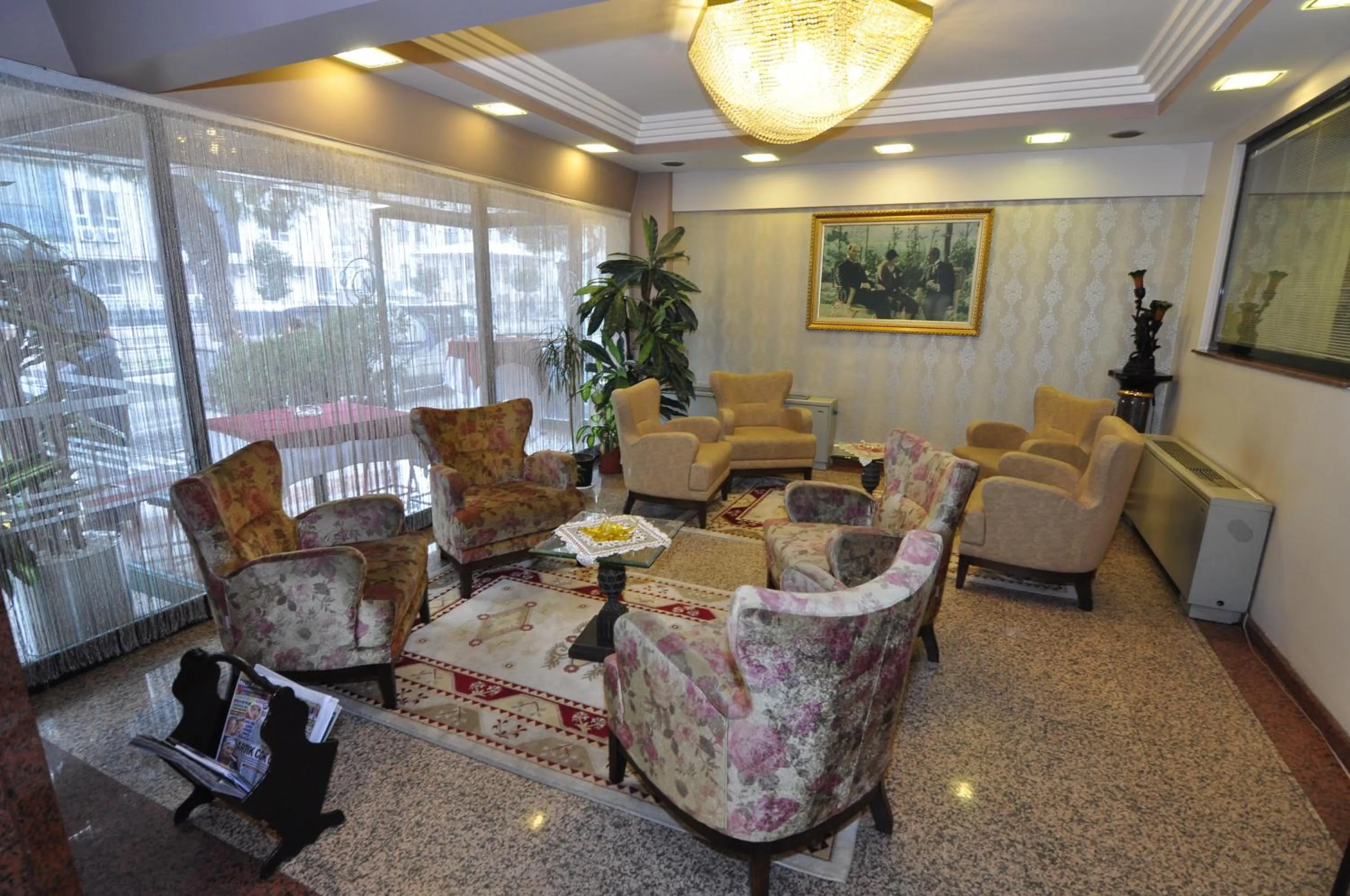 Lobby or reception in Asya Hotel