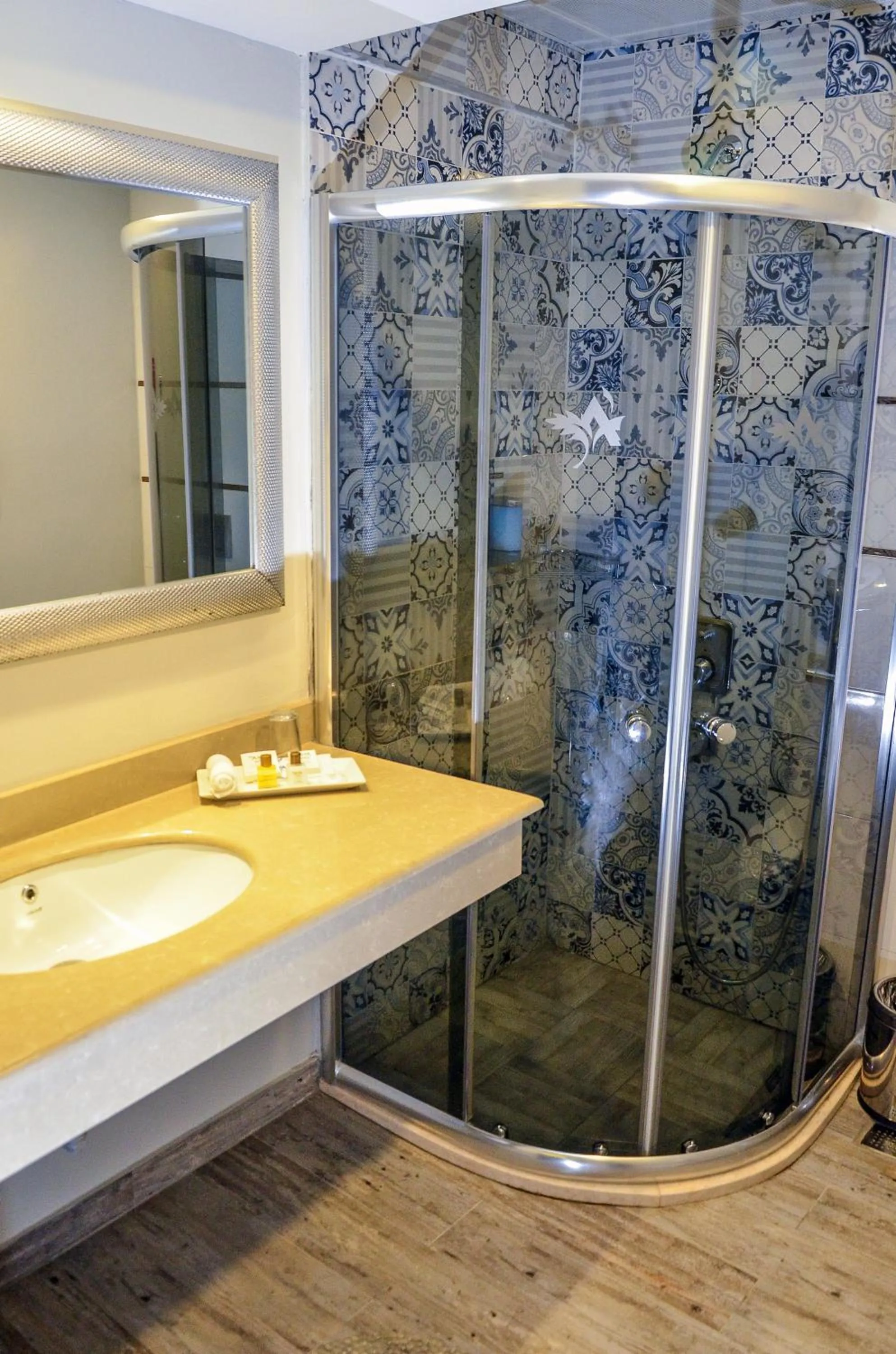 Bathroom in Asya Hotel