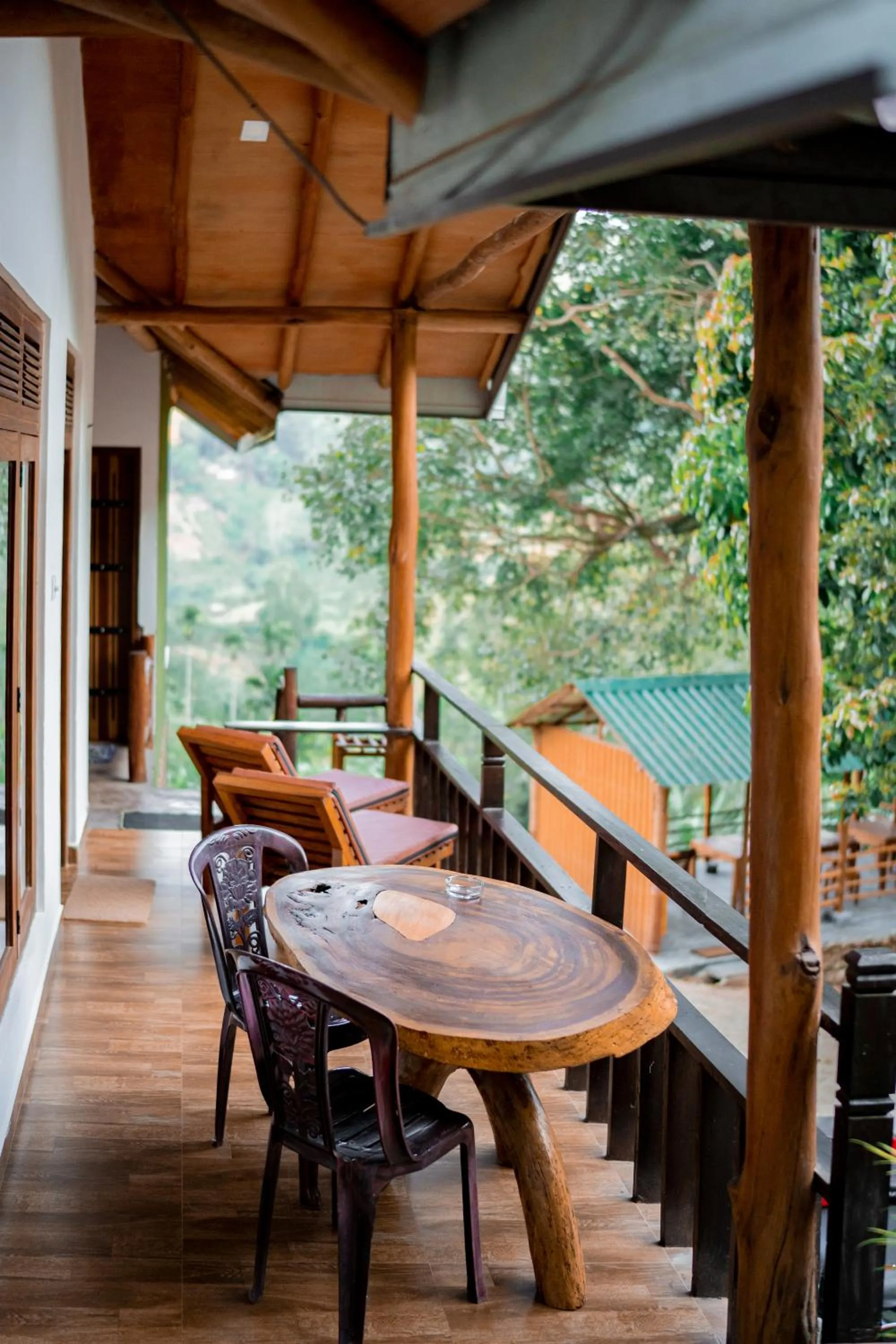 Balcony/Terrace in Ella 100 View Cottage