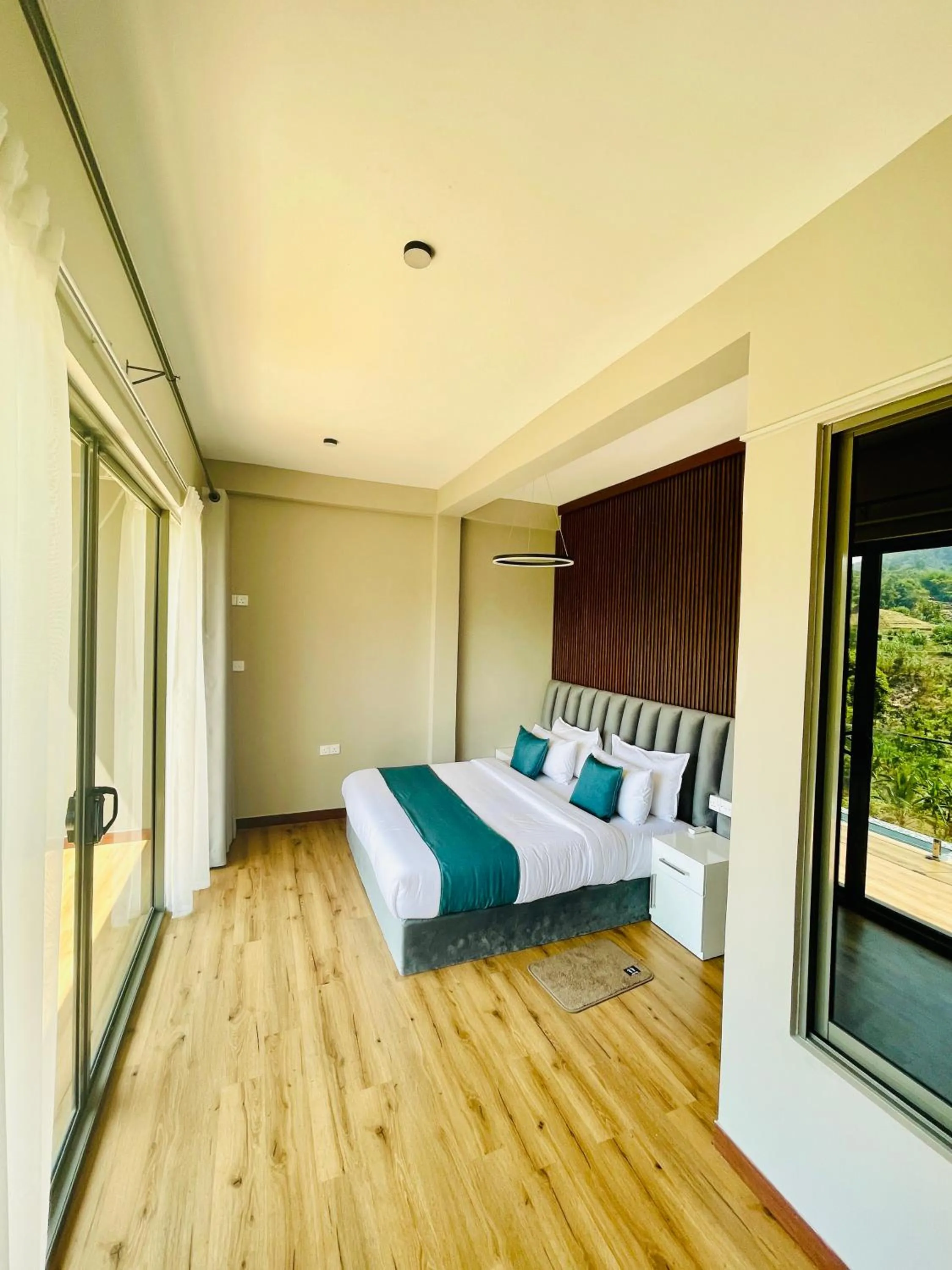 Bedroom, Bed in Ella 100 View Cottage