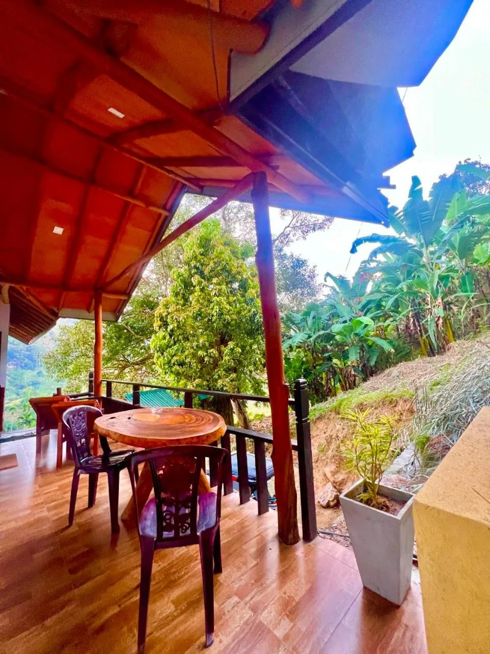 Balcony/Terrace in Ella 100 View Cottage